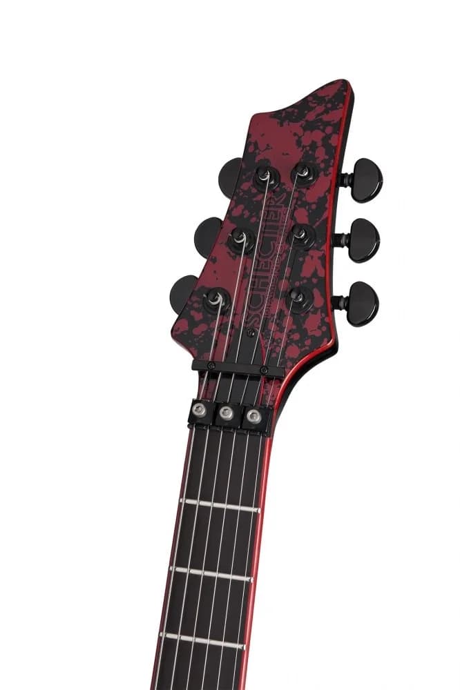 Schecter V-1 FR Blood Splatter — photo 5