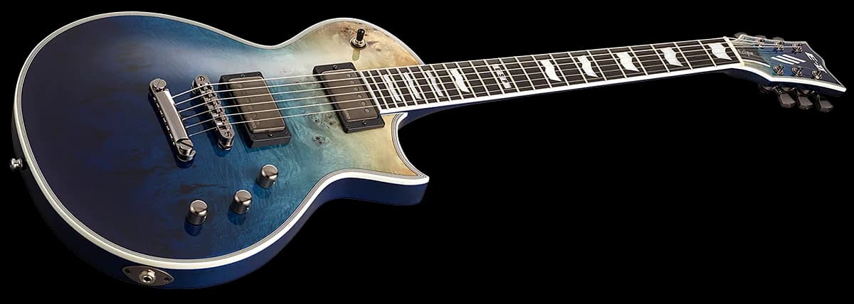 ESP E-II Eclipse Blue Natural Fade — photo 3