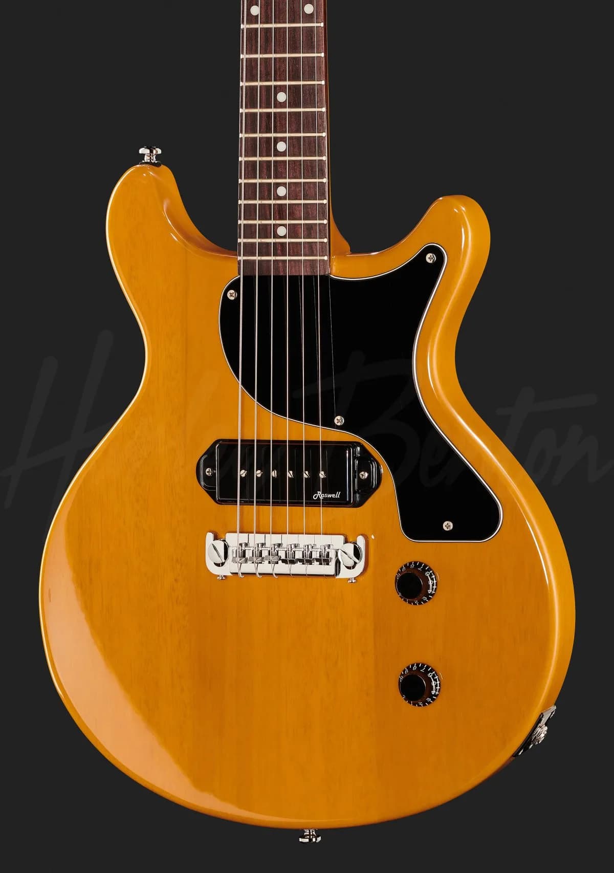 Harley Benton DC-Junior FAT TV Yellow — photo 4