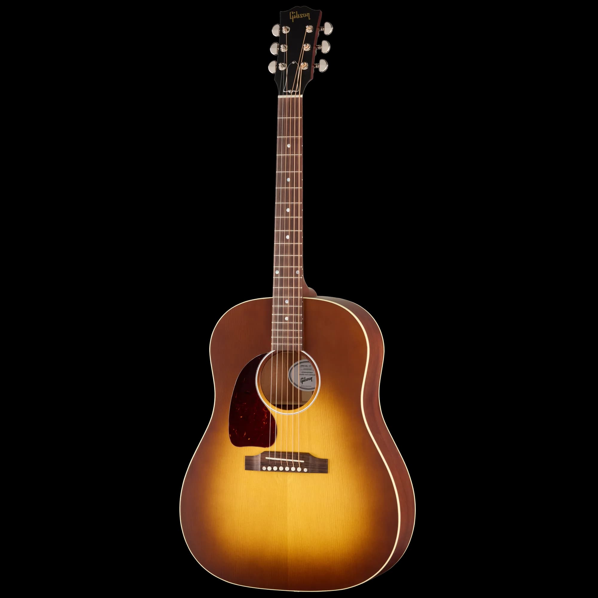 Gibson J-45 Special, Left-Handed, Satin Honey Burst — photo 3