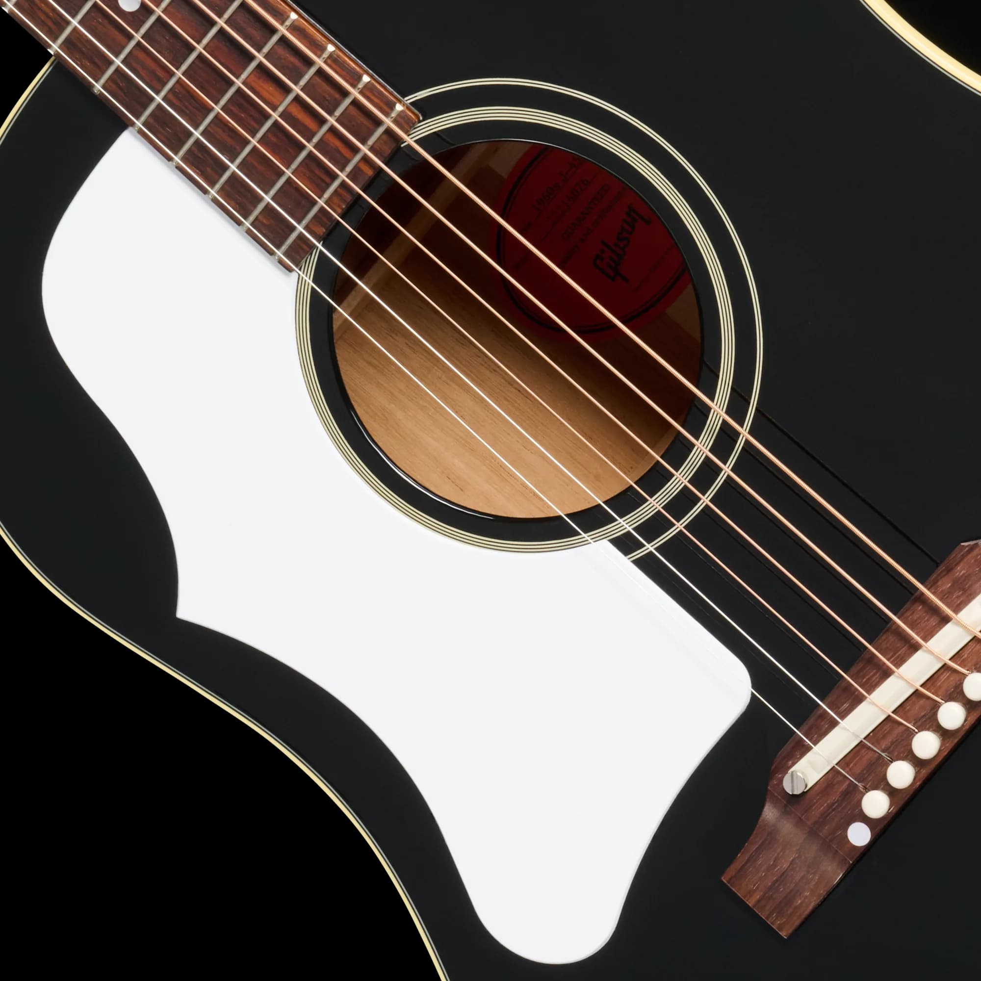 Gibson J-45 60s Original, Left-Handed, Ebony — photo 7