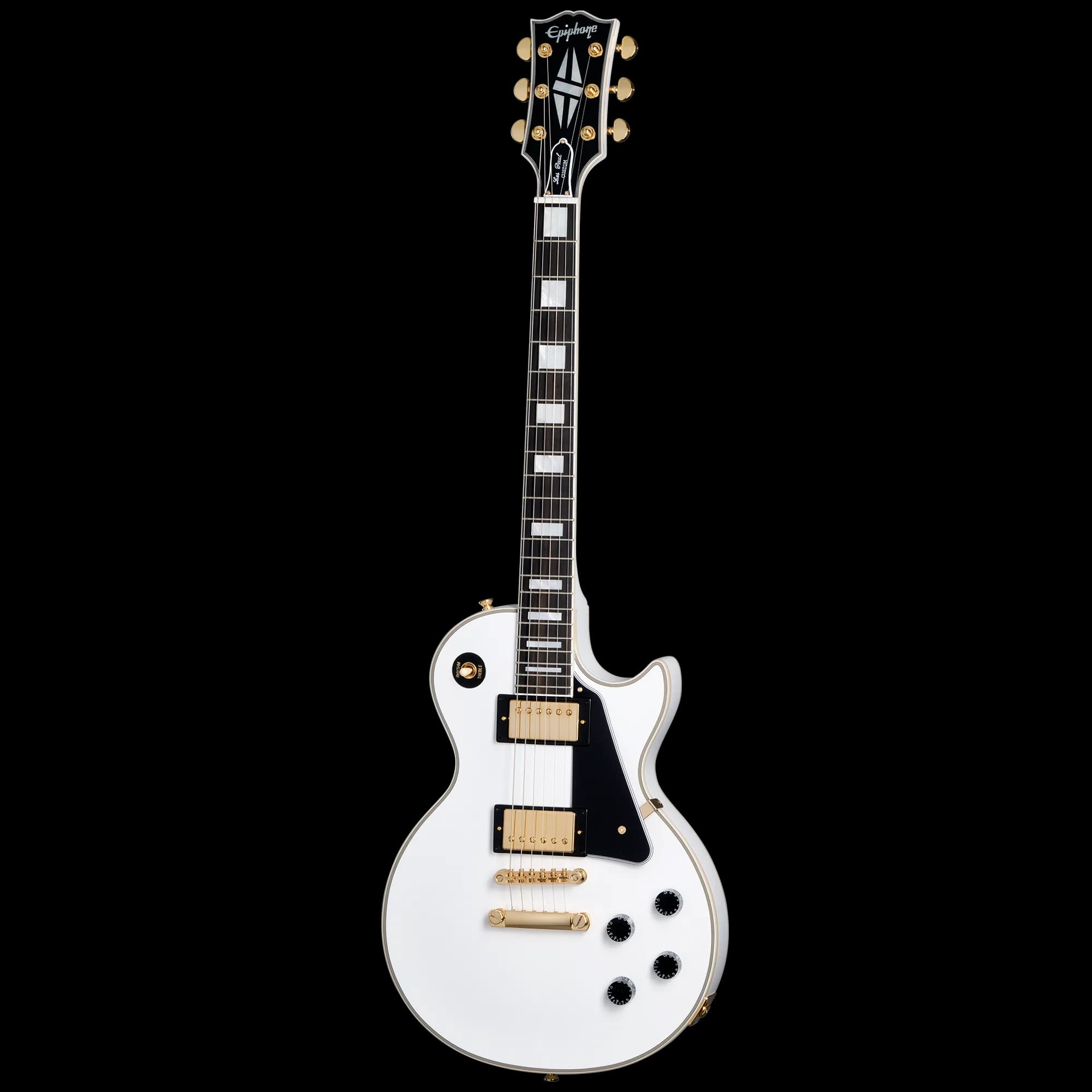 Epiphone IGC Les Paul Custom, Alpine White — photo 3