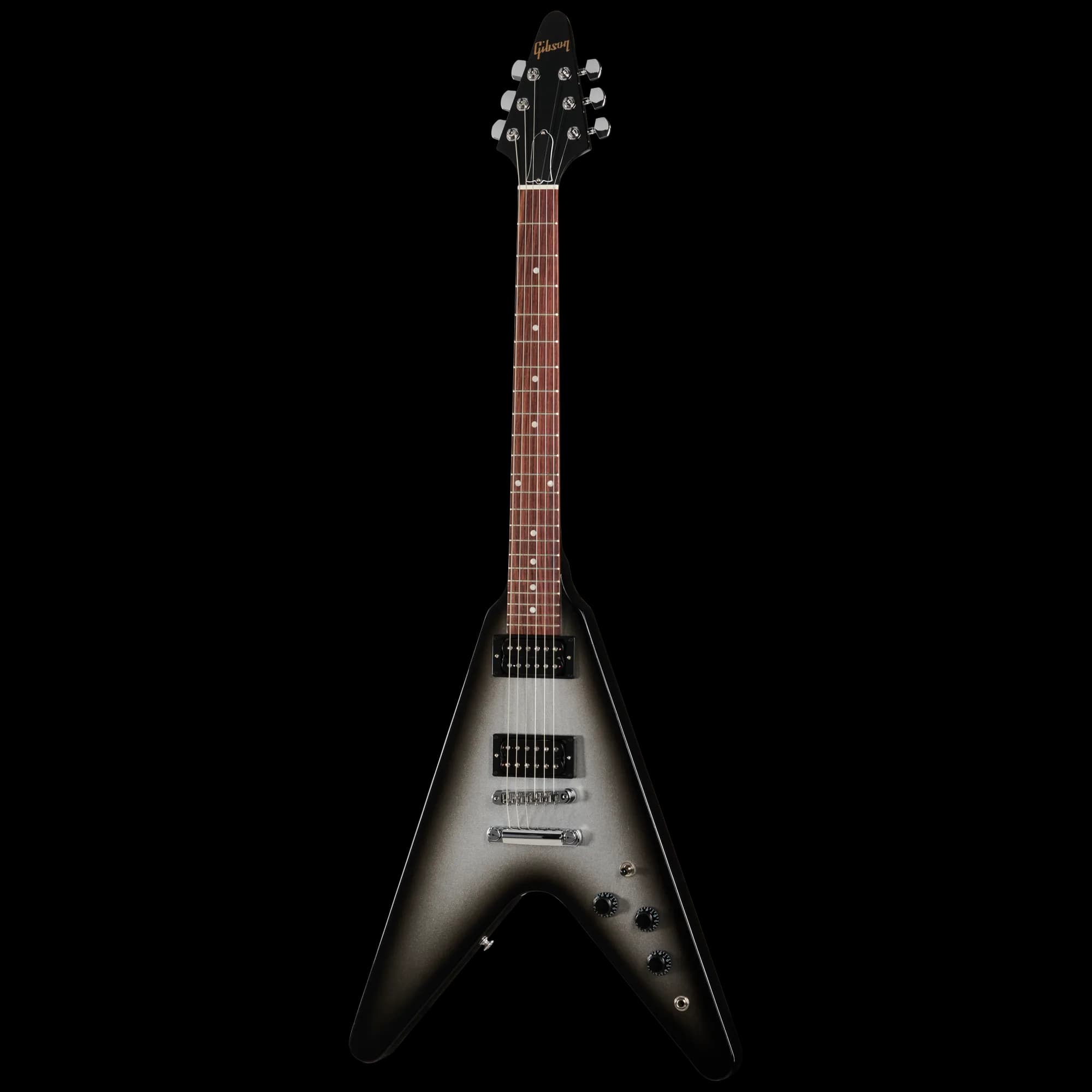 Gibson Flying V 80s, Silverburst, Exclusive — photo 3