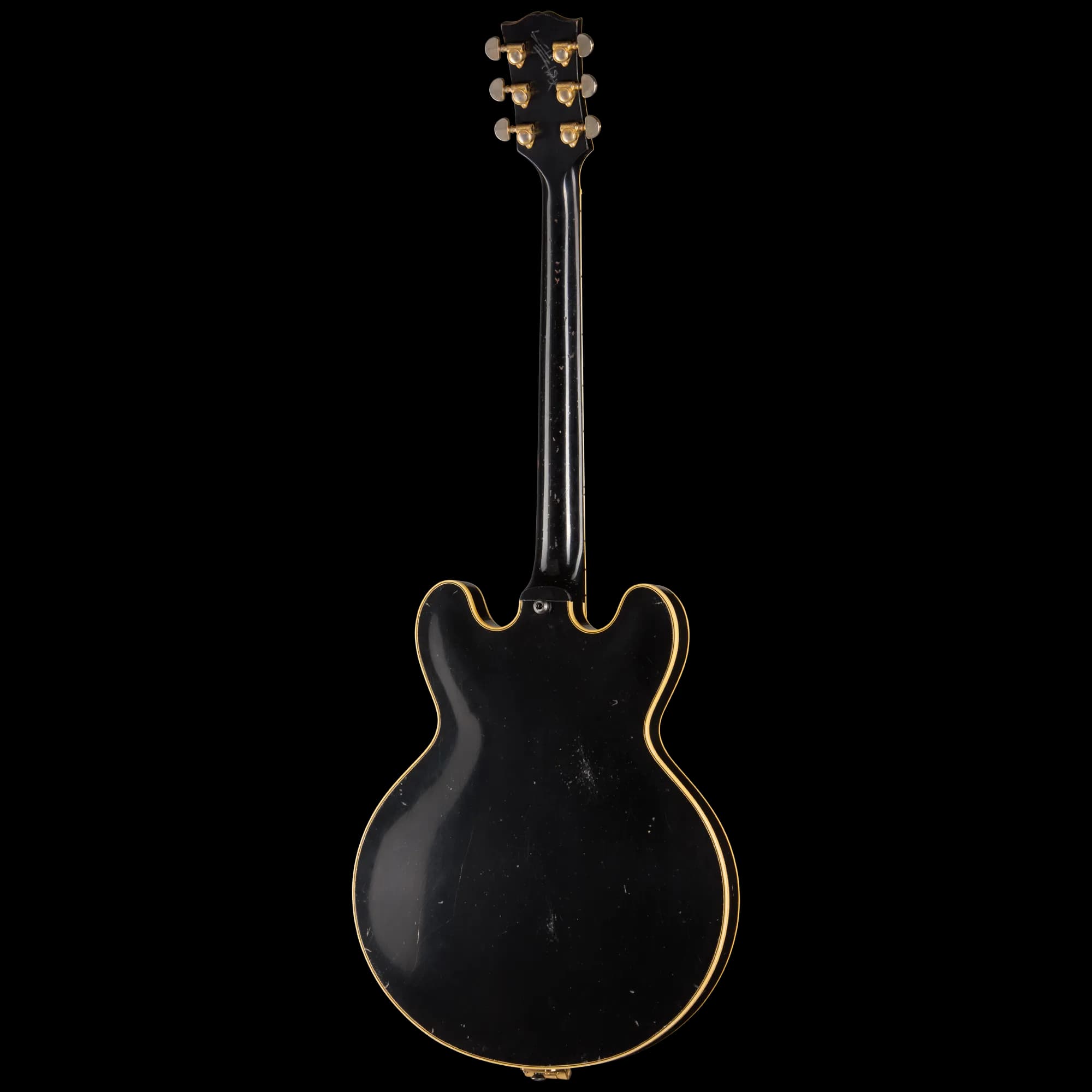 Gibson Keith Richards 1960 ES-355 Collector’s Edition, Signed Guitar and Label, Ebony, Exclusive — photo 4