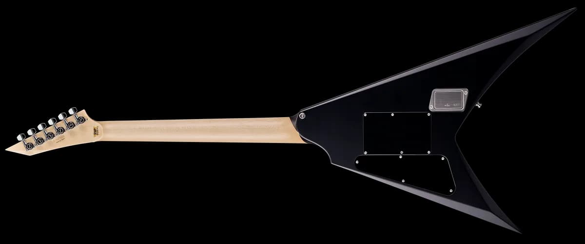 ESP Alexi Ripped Purple Fade Satin w/ Pinstripes — photo 2