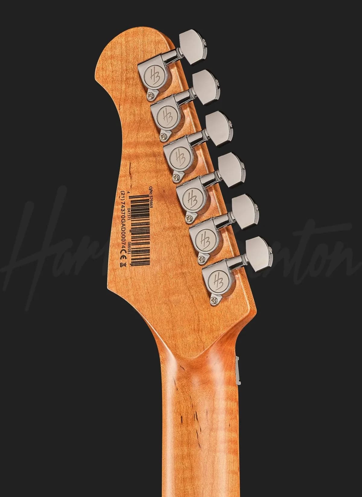 Harley Benton ST-80FR MN Black — photo 7