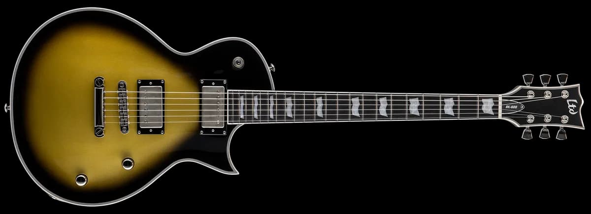 ESP BK-600 Vintage Silver Sunburst