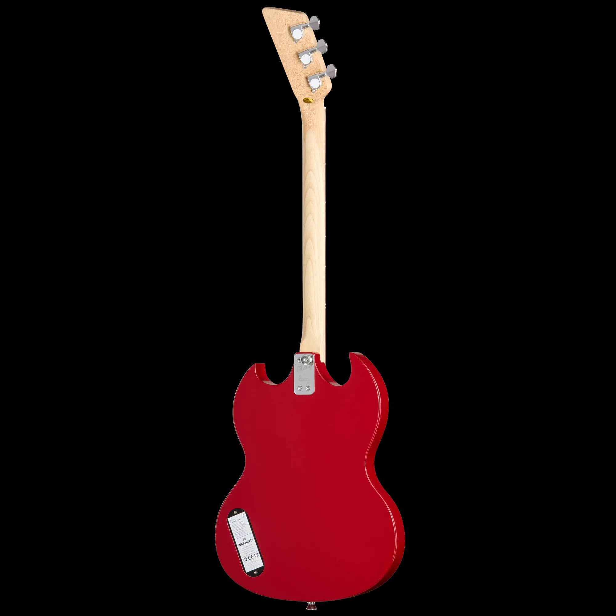 Gibson x Loog 3-String SG, Cardinal Red — photo 4