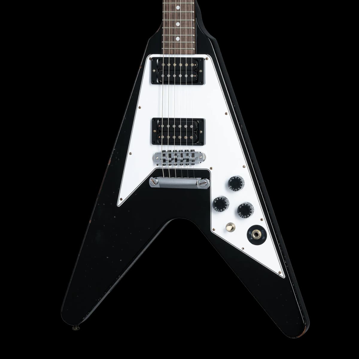 Gibson Kirk Hammett 1979 Flying V, Ebony