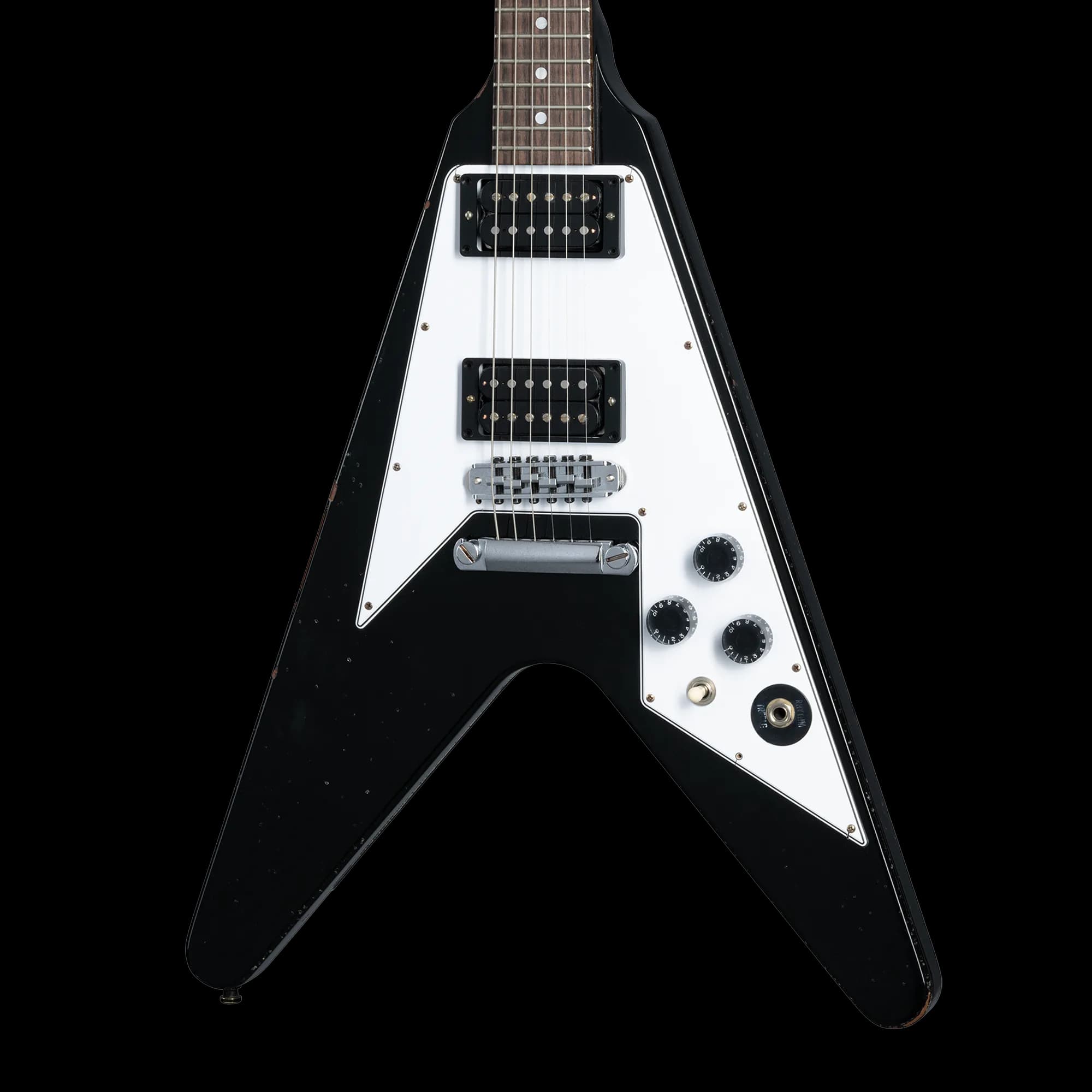 Gibson Kirk Hammett 1979 Flying V, Ebony