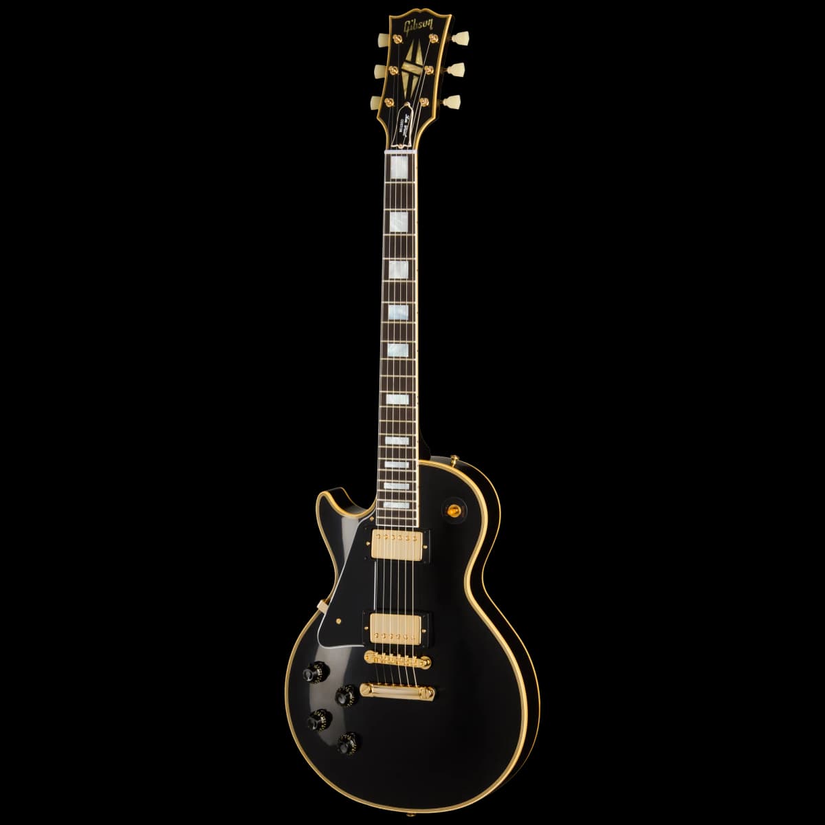 Gibson 1957 Les Paul Custom Reissue 2-Pickup, Left-Handed, VOS, Ebony — photo 2