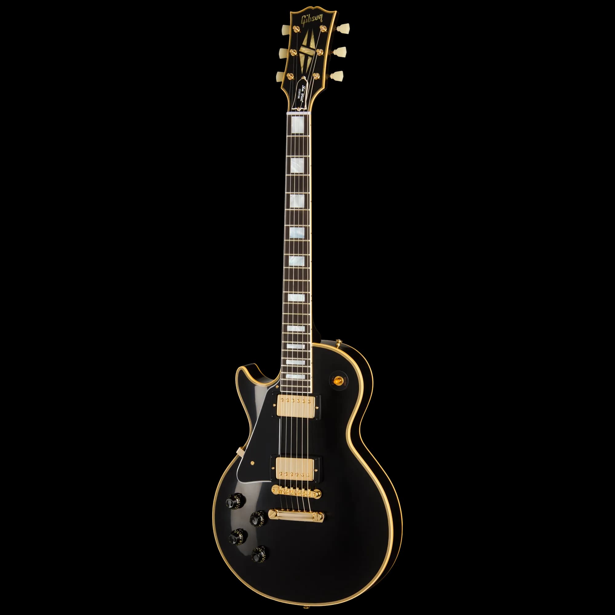 Gibson 1957 Les Paul Custom Reissue 2-Pickup, Left-Handed, VOS, Ebony — photo 2
