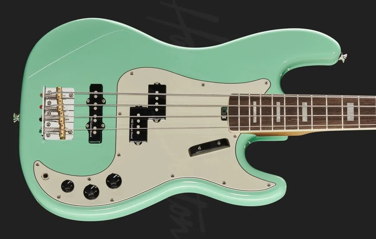 Harley Benton MV-4PJ Seafoam Green — photo 4