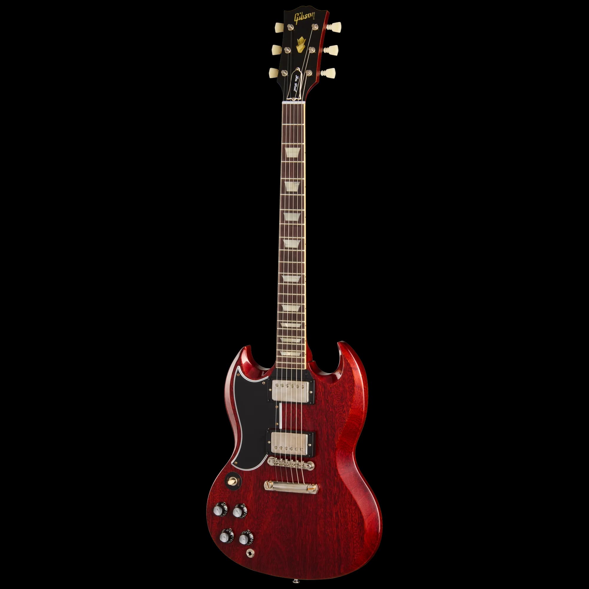 Gibson 1961 Les Paul SG Standard Stop Bar, Left-Handed, Cherry Red — photo 3