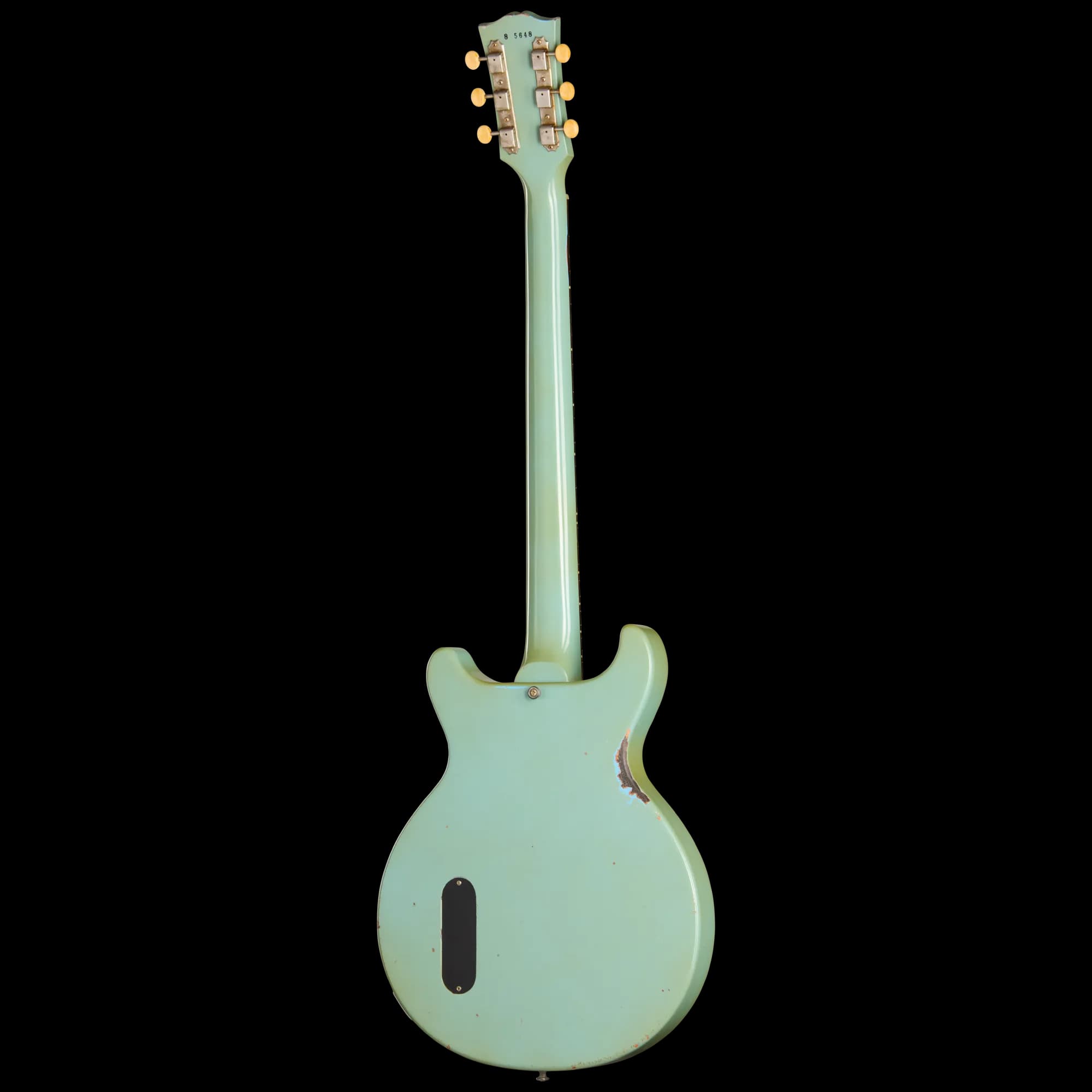 Gibson 1958 Les Paul Junior Reissue, Heavy Aged, Maui Blue — photo 4