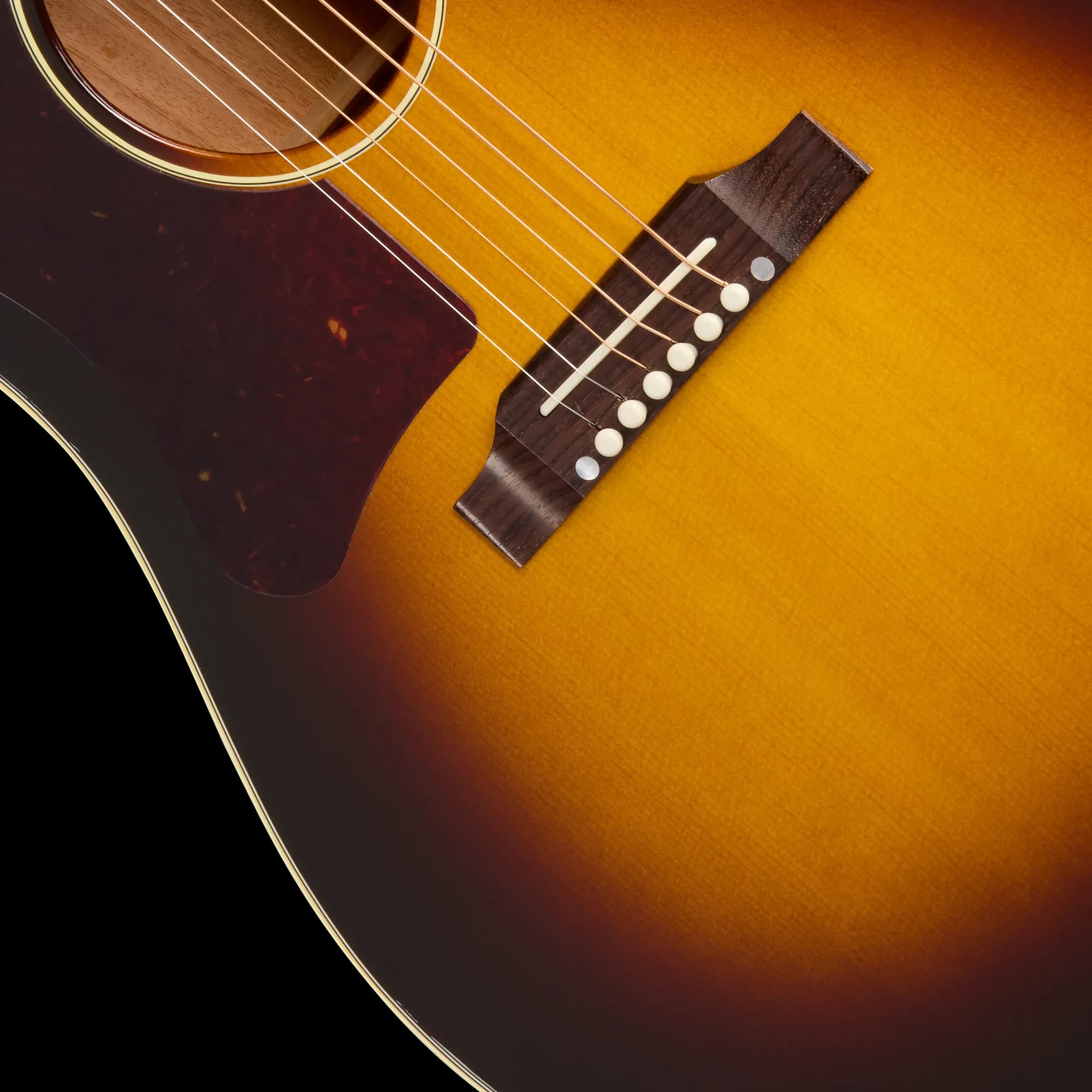 Gibson J-45 50s Original, Left-Handed, Vintage Sunburst — photo 8