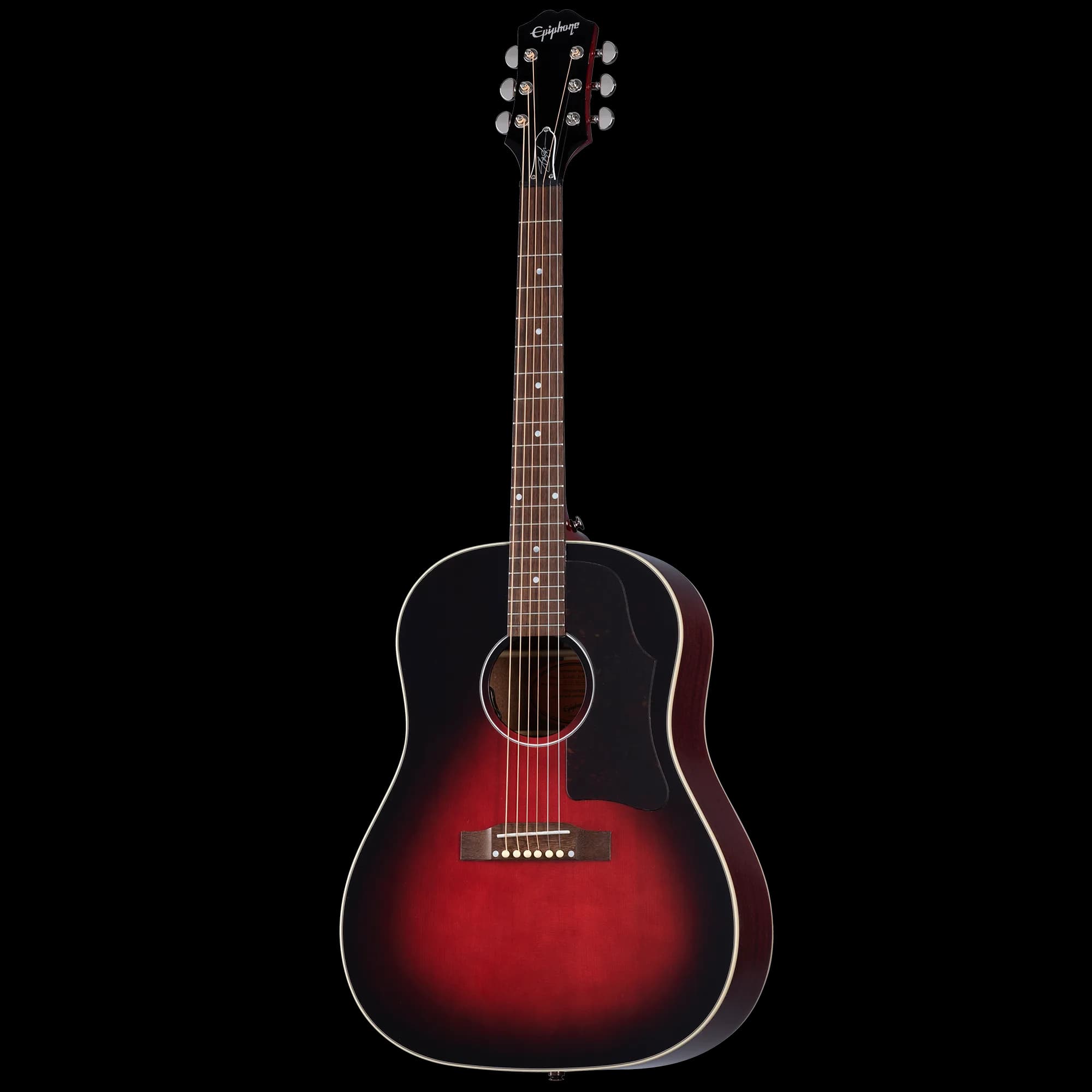 Epiphone Slash J-45, Vermillion Burst — photo 3