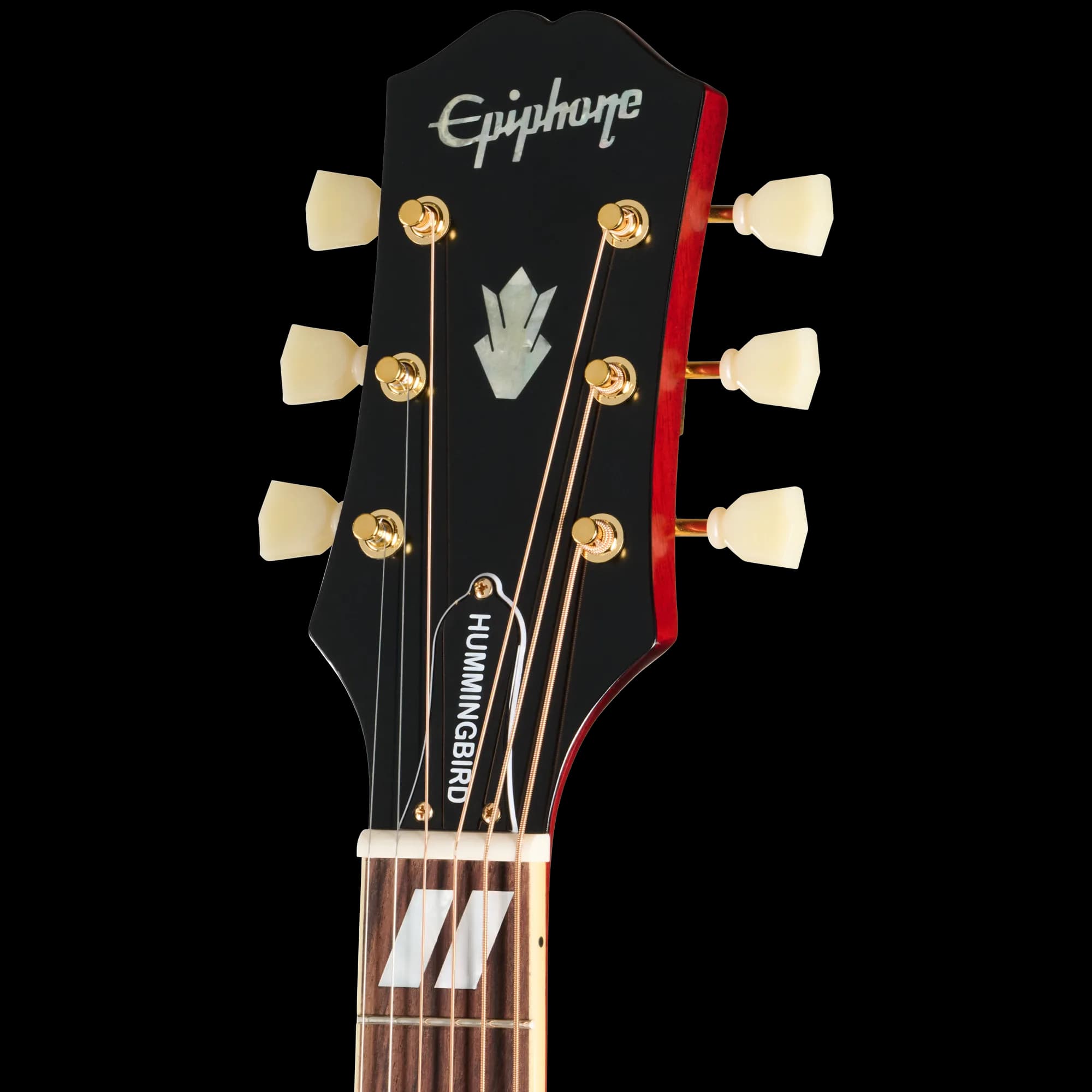Epiphone Hummingbird Standard, Left-Handed, Cherry Sunburst — photo 5