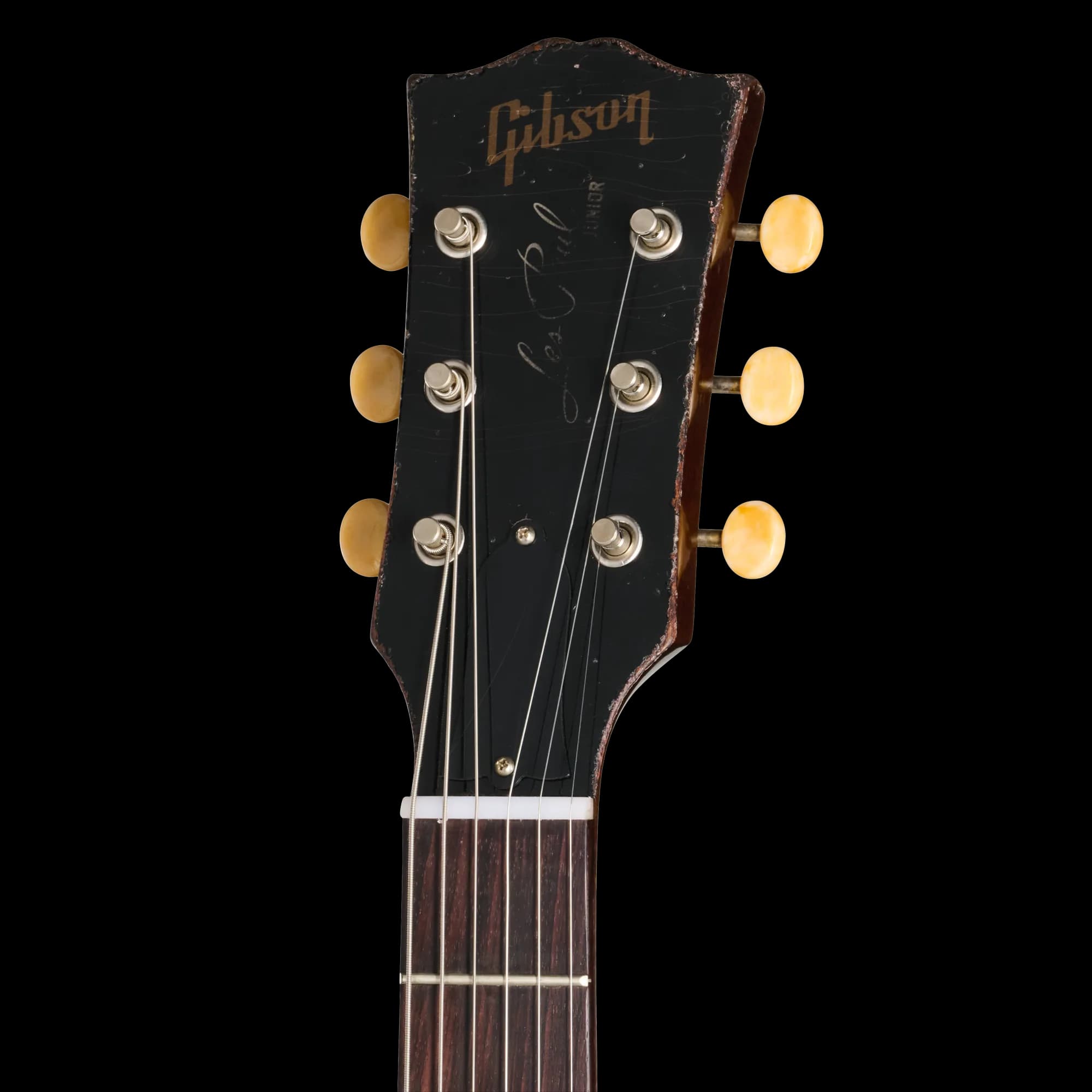 Gibson 1957 Les Paul Junior Reissue, Heavy Aged, Vintage Sunburst — photo 5