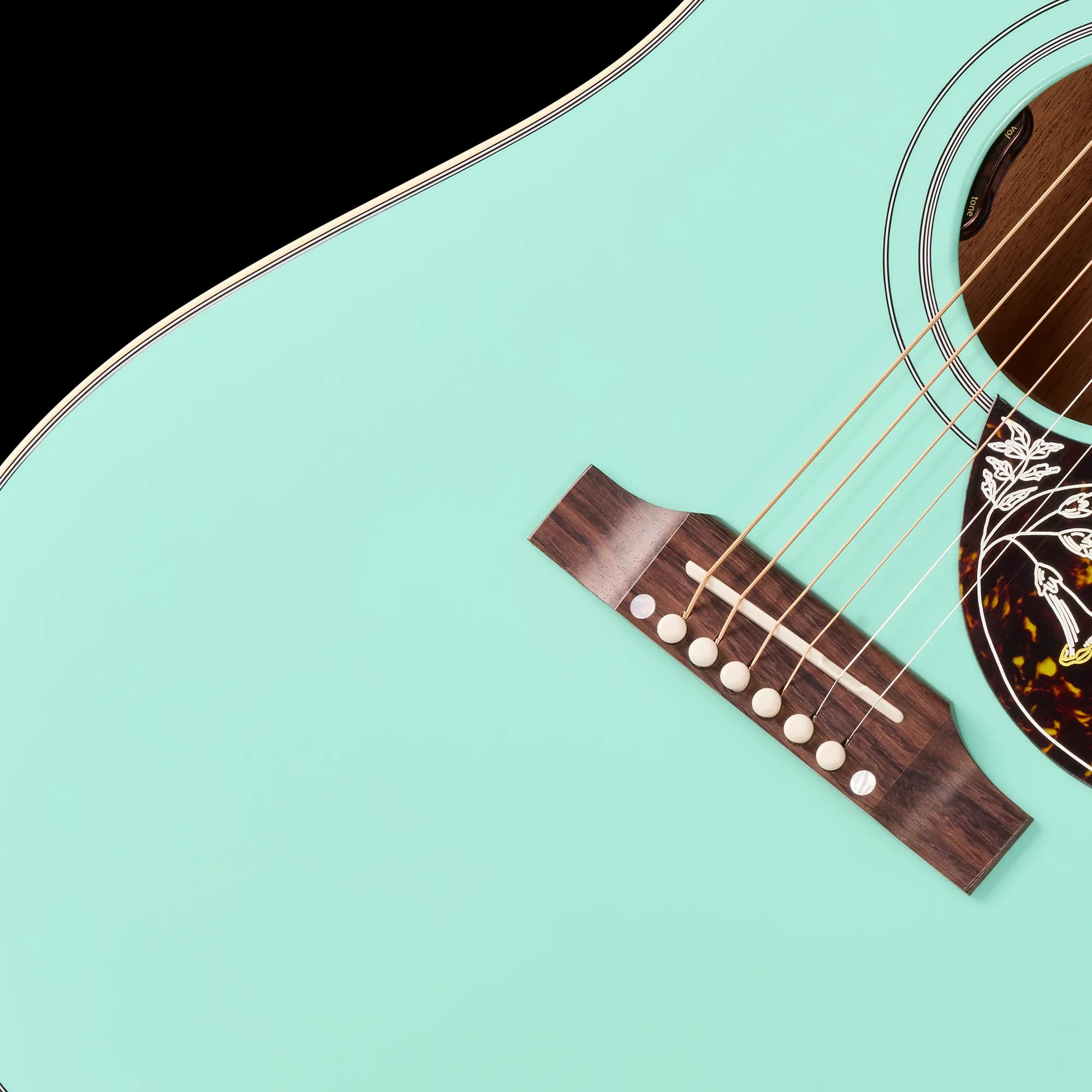 Gibson Hummingbird Standard, Southwestern Turquoise — photo 7