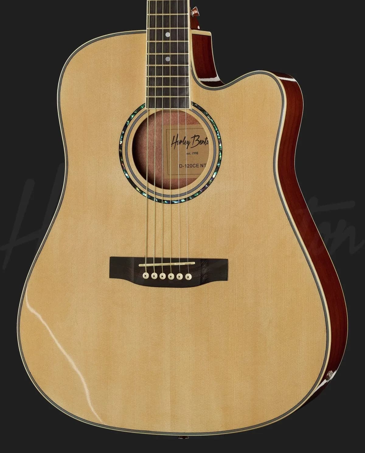 Harley Benton D-120CE NT — photo 4