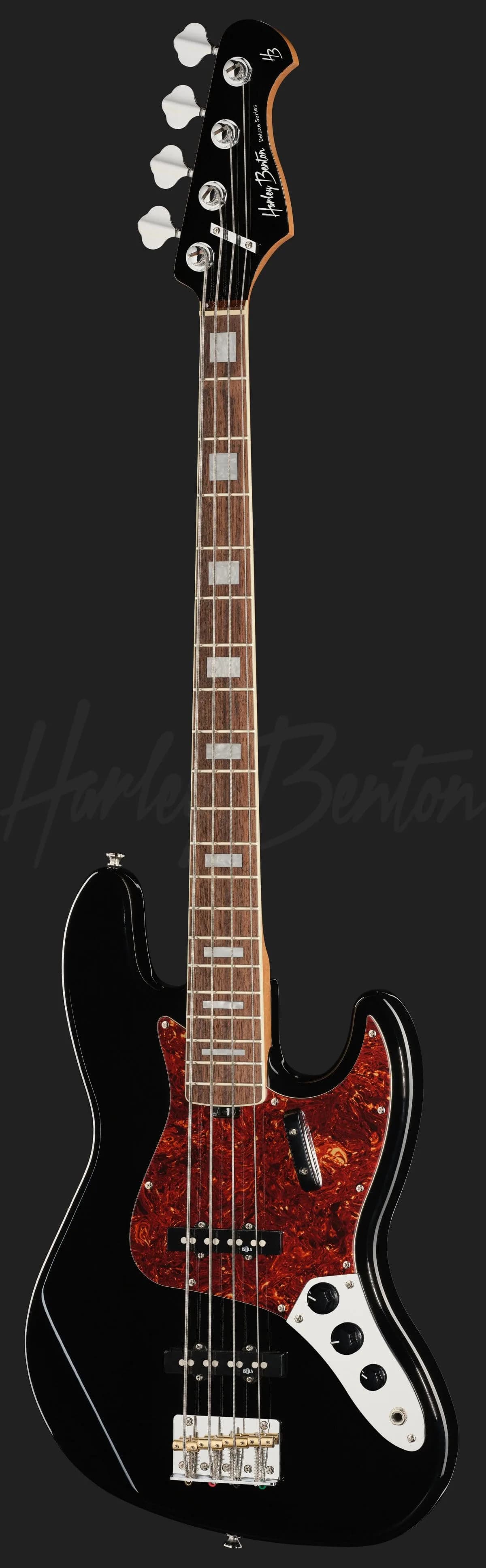 Harley Benton MV-4JB Black — photo 2