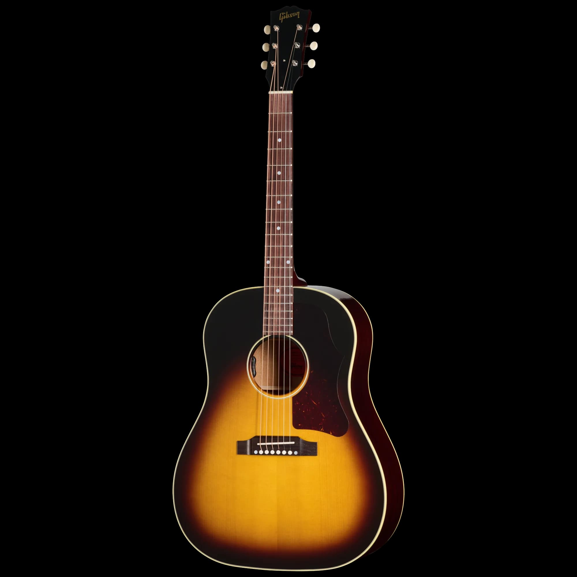Gibson J-45 50s with Red Spruce Top, Wide Vintage Sunburst — photo 3
