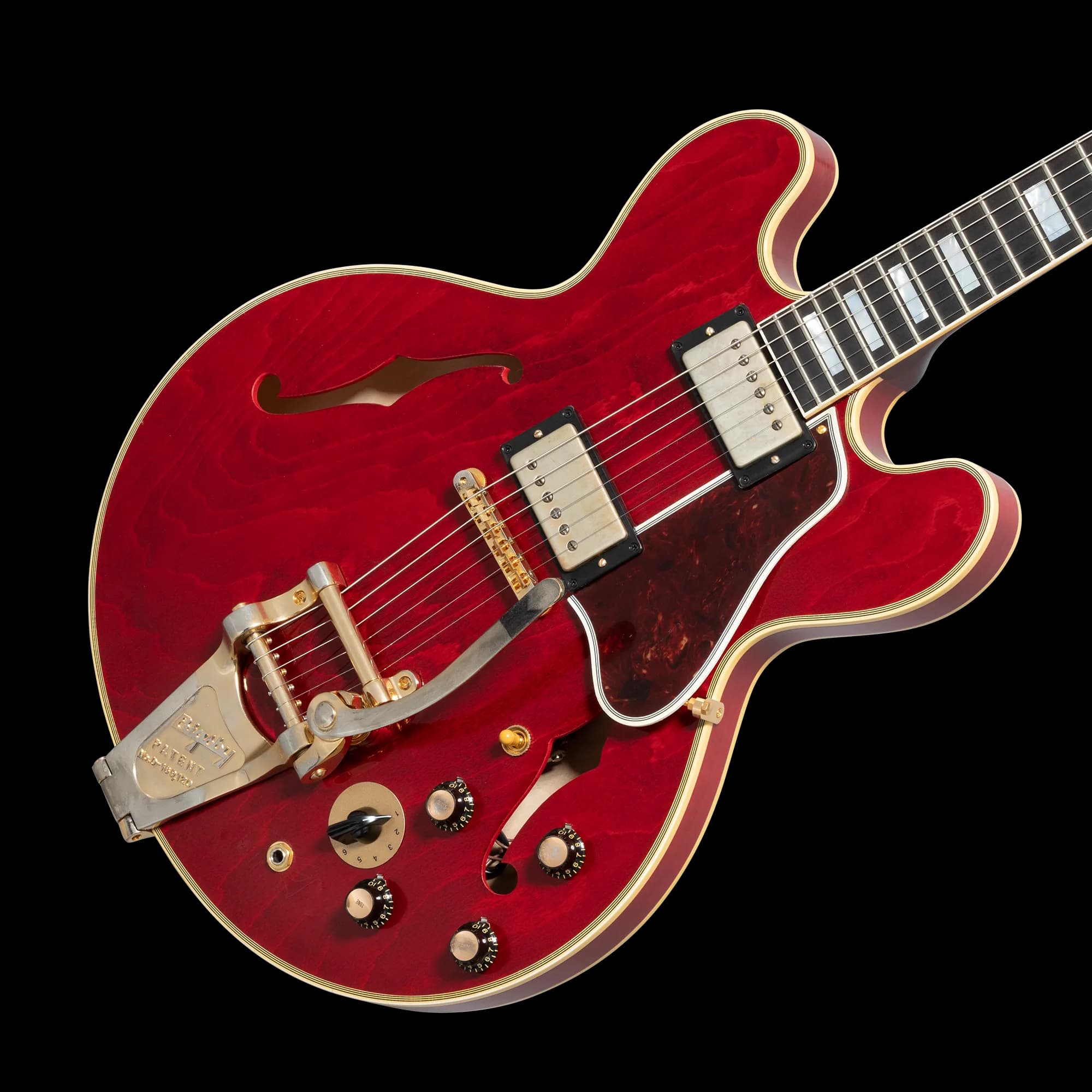 Gibson Noel Gallagher 1960 ES-355, 60s Cherry Murphy Lab Aged