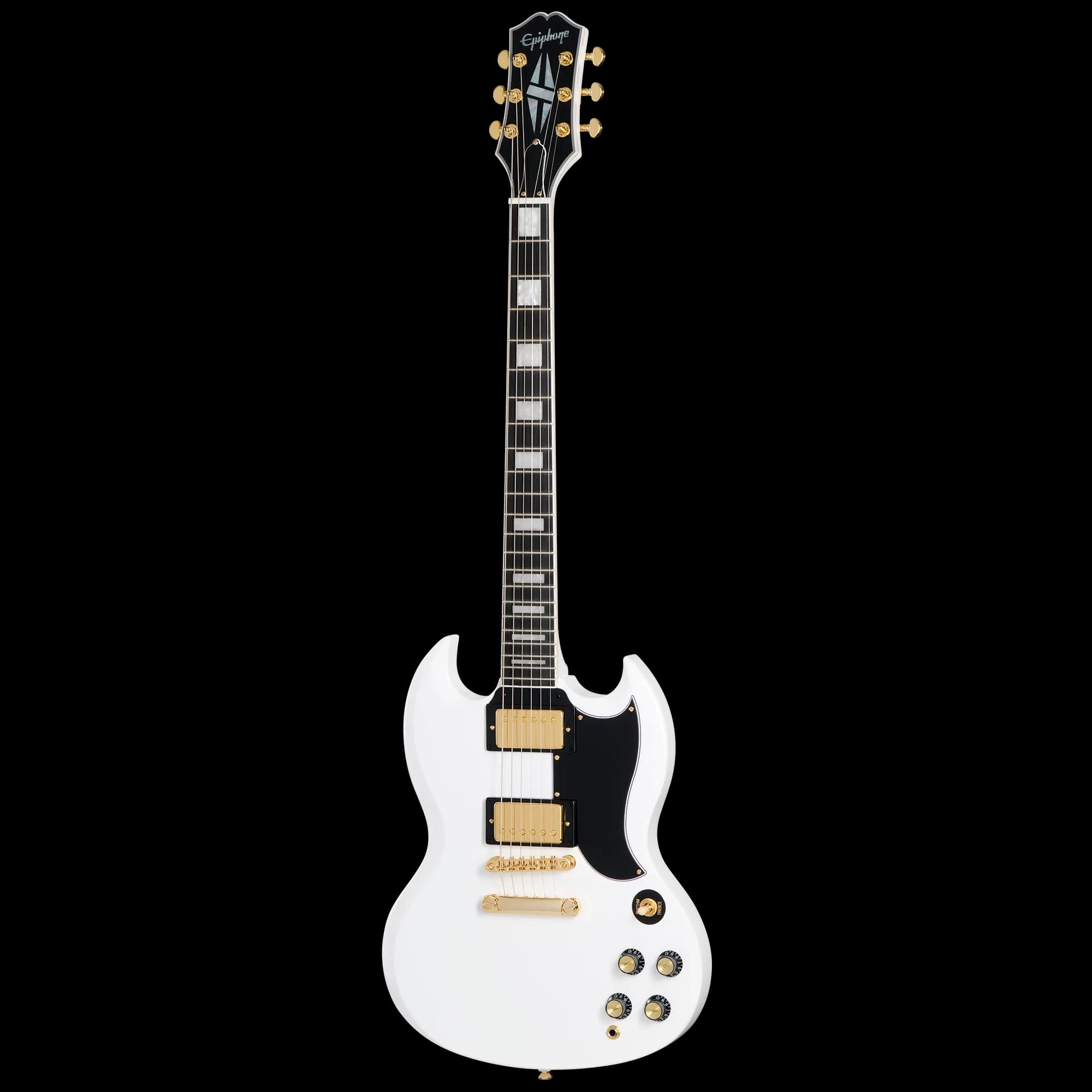 Epiphone SG Custom, Alpine White — photo 3