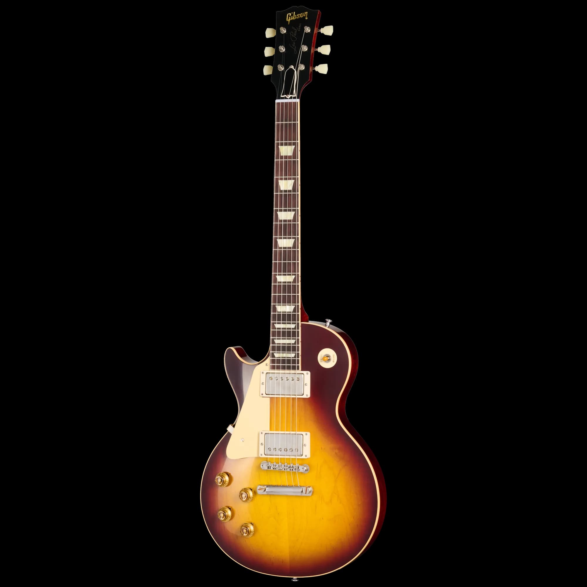 Gibson 1958 Les Paul Standard Reissue, Left-Handed, VOS, Bourbon Burst — photo 2