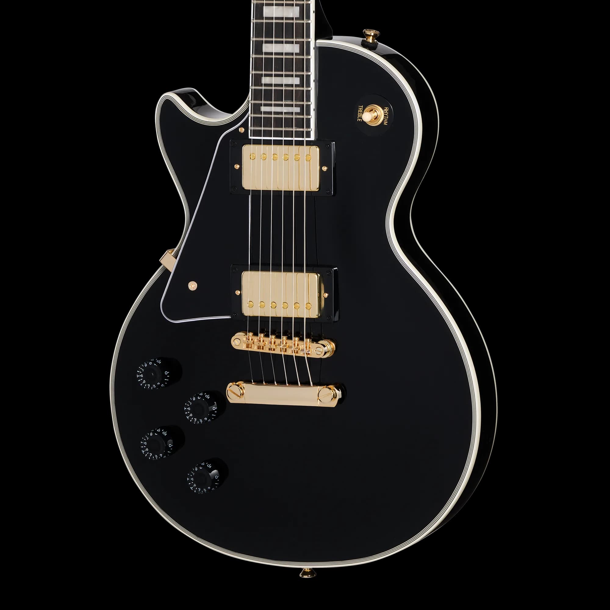 Epiphone Les Paul Custom, Left-Handed, Ebony — photo 7