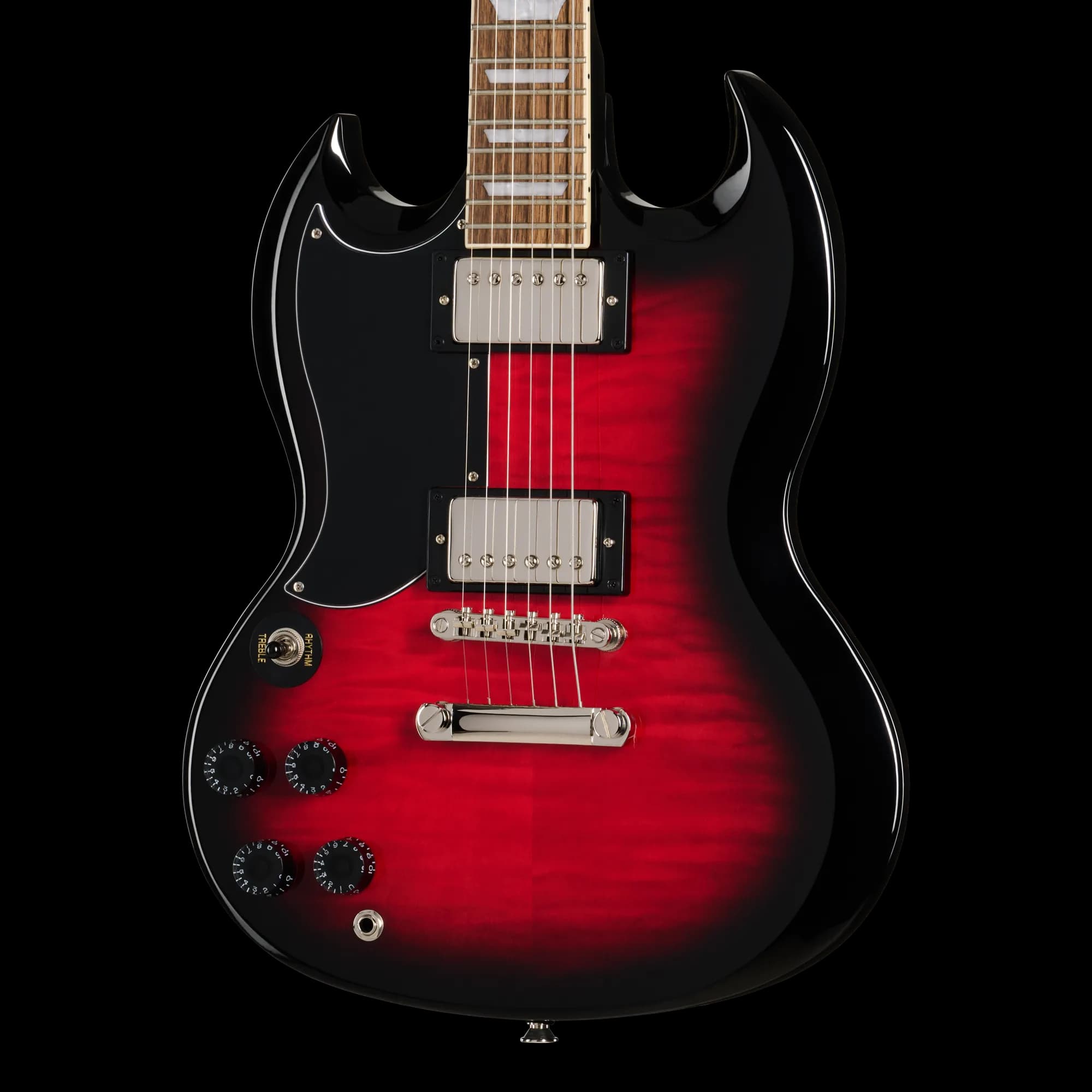 Epiphone SG Tribute Plus, Left-Handed, Cherry Burst