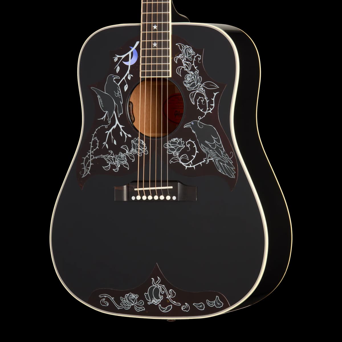 Gibson Kirk Hammett Raven, Ebony