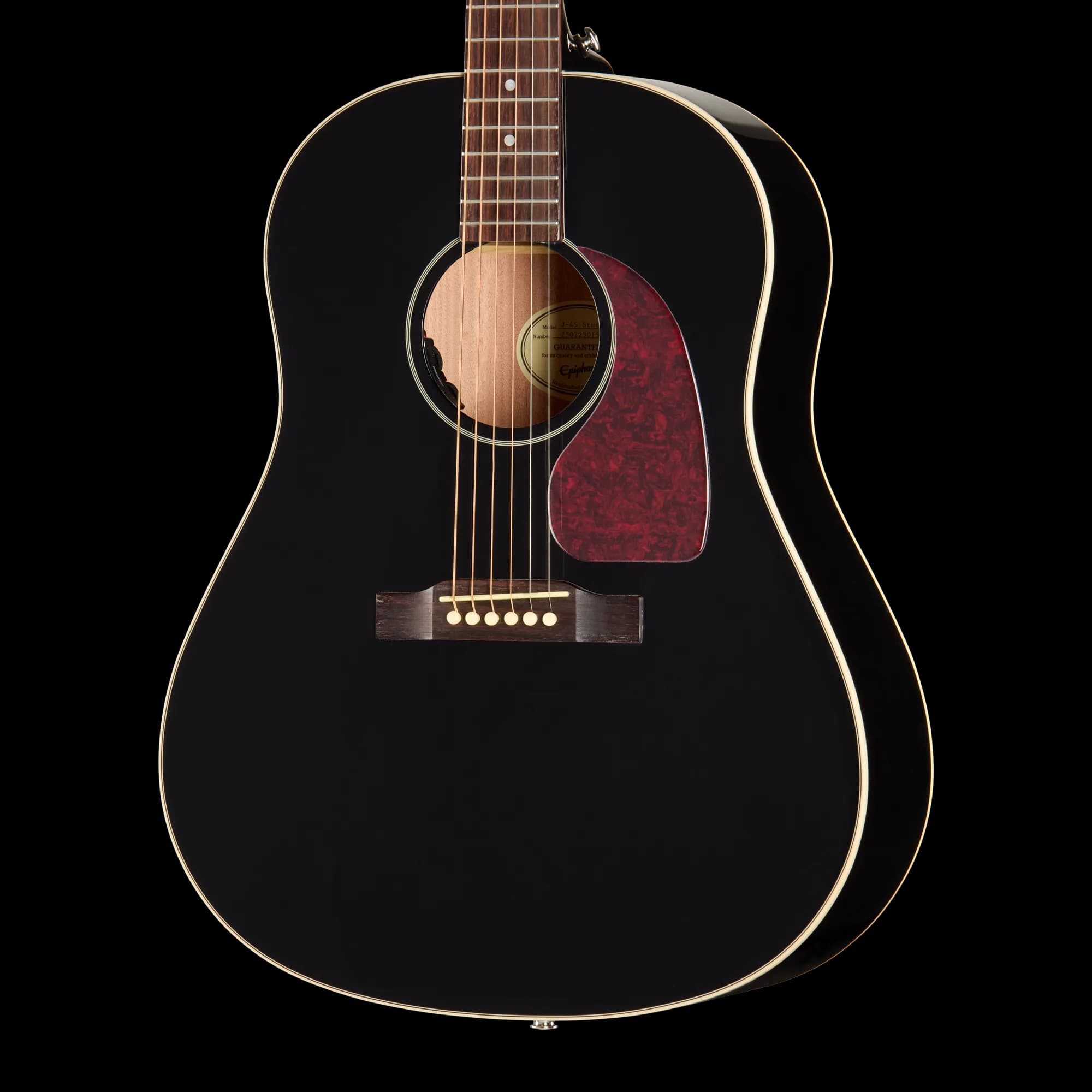 Epiphone J-45 Studio, Ebony, Exclusive
