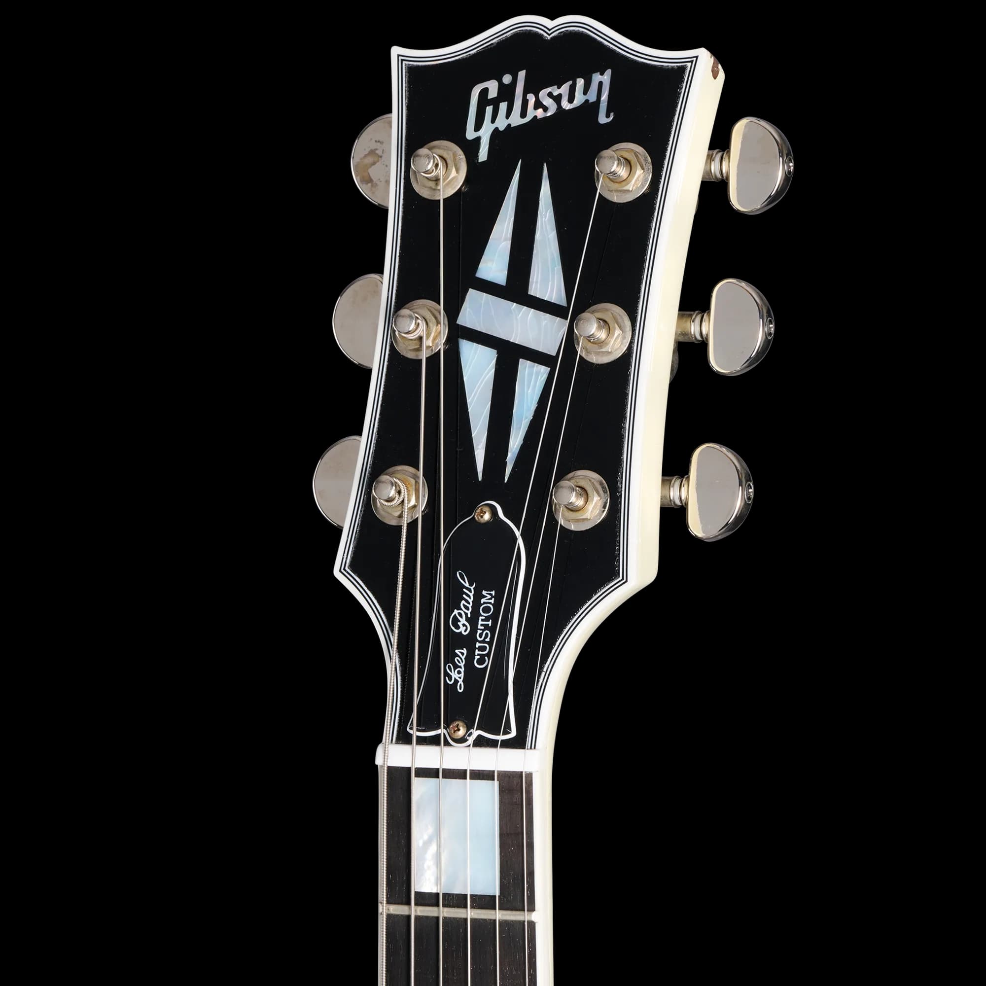Gibson Les Paul Custom, Heavy Aged, Classic White — photo 5