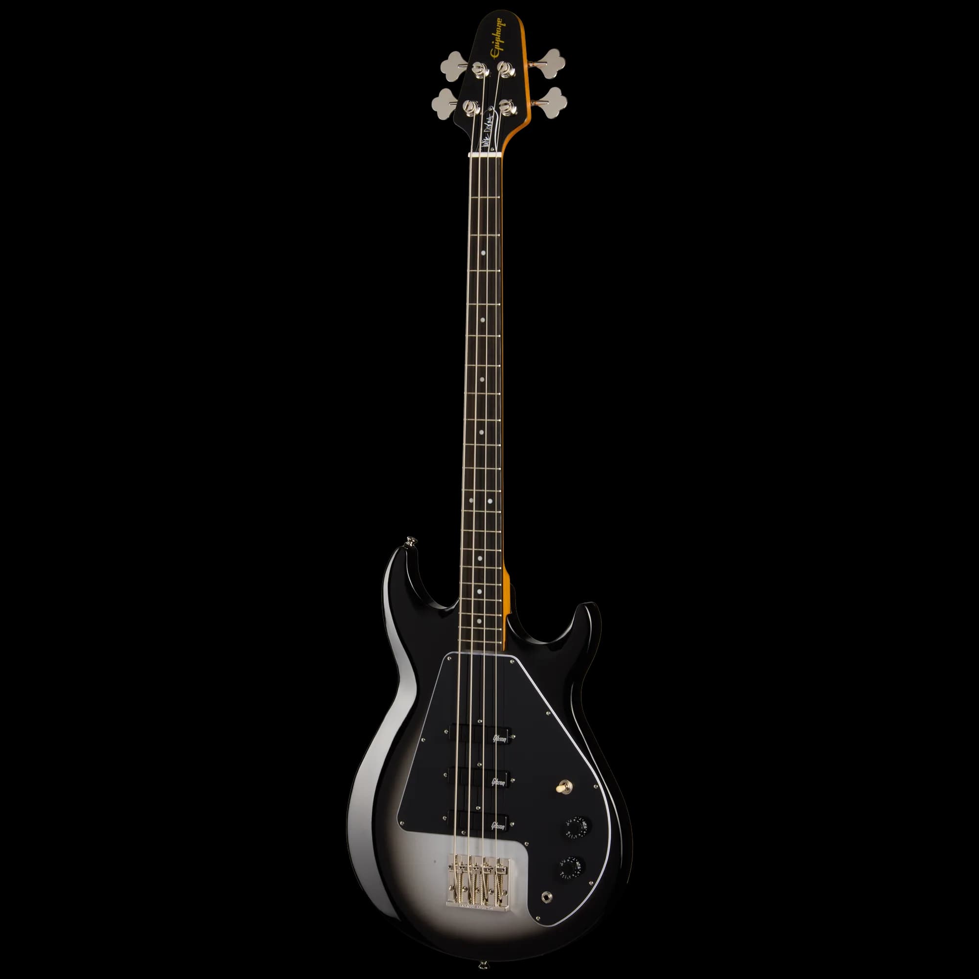 Epiphone Mike Dirnt Grabber G-3 Bass, Silverburst — photo 3
