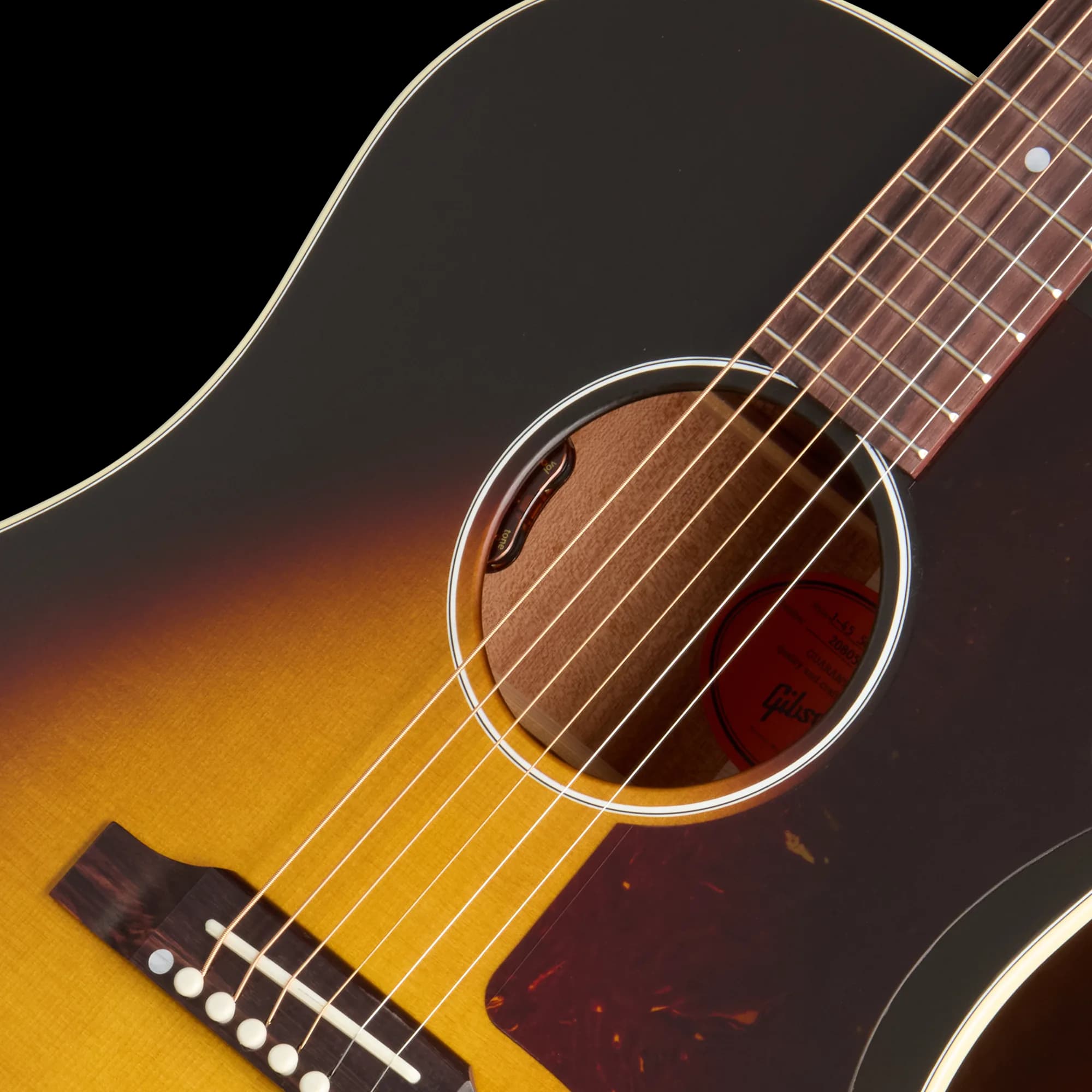 Gibson J-45 50s Faded, Vintage Sunburst — photo 7