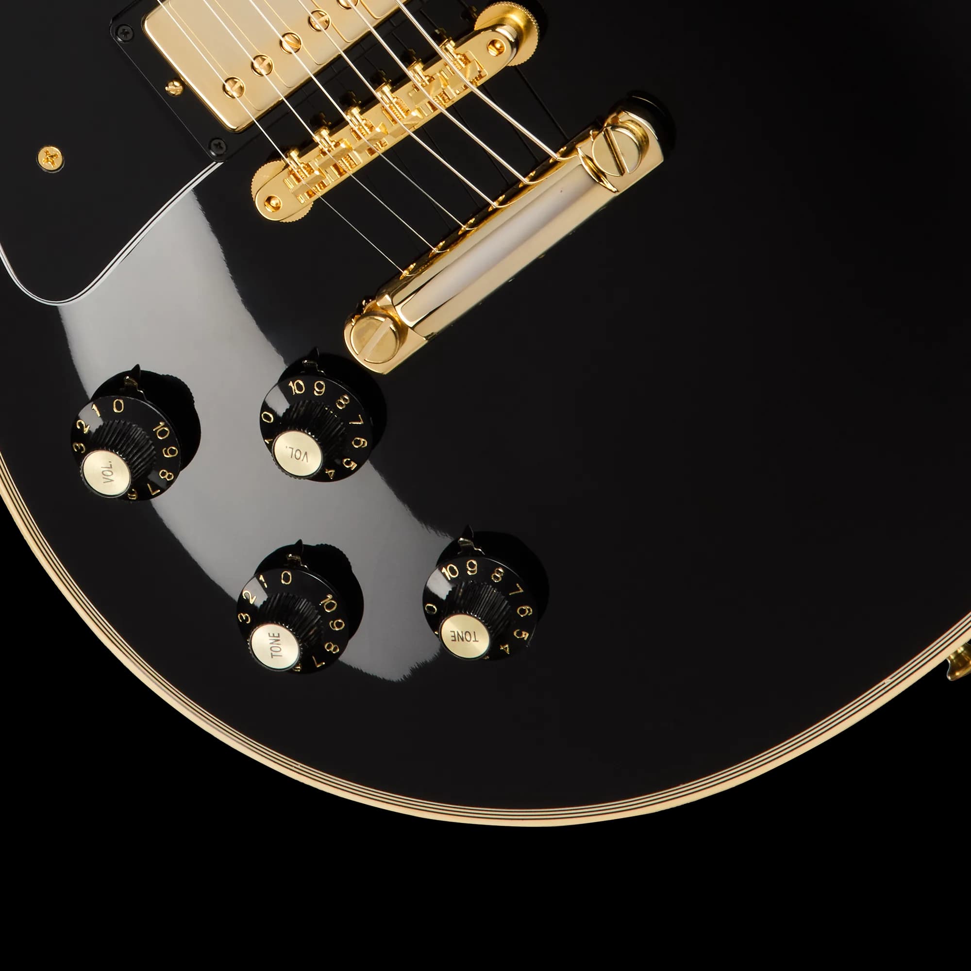 Gibson 1968 Les Paul Custom Reissue, Left-Handed, Gloss, Ebony — photo 8