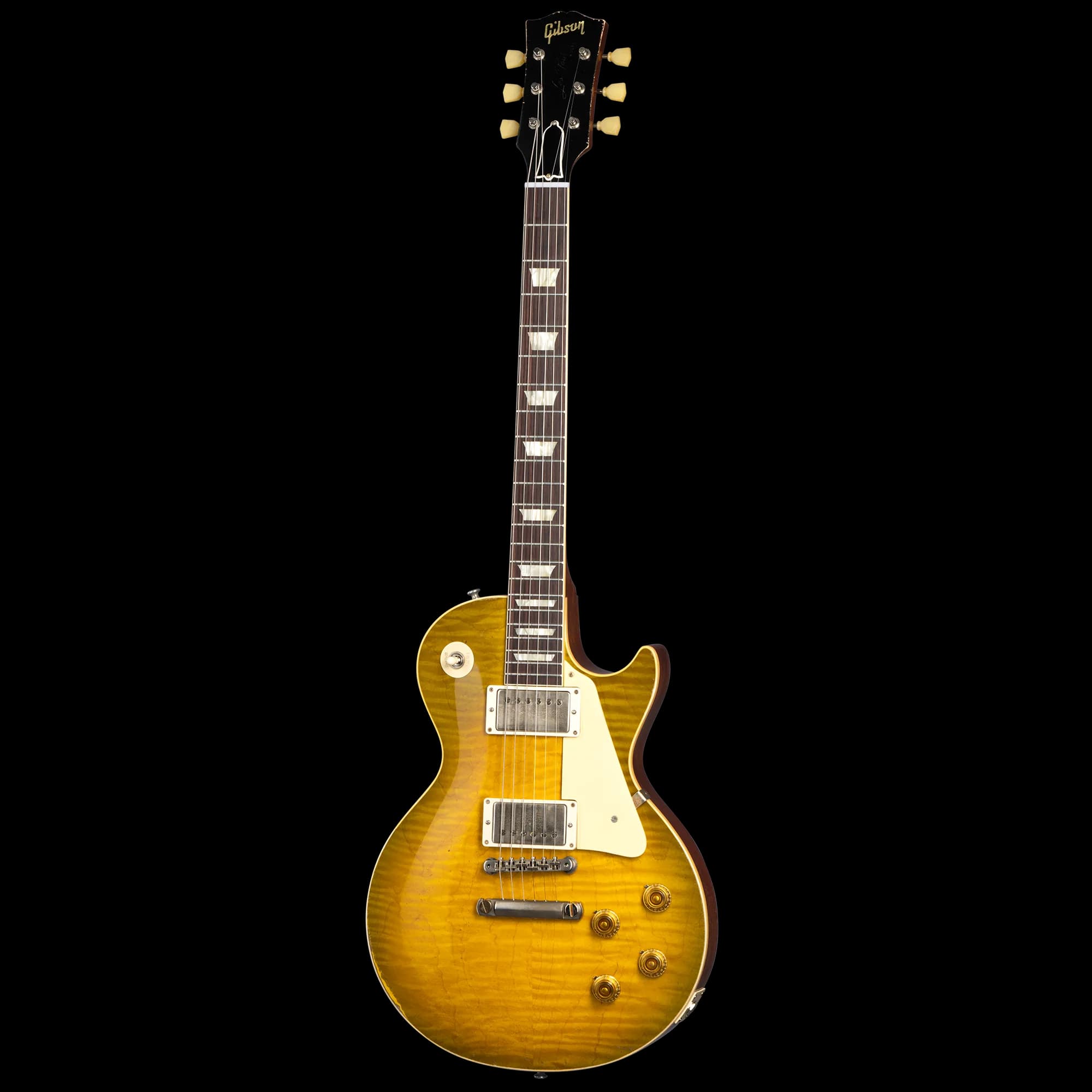 Gibson 1959 Les Paul Standard Reissue, Heavy Aged, Green Lemon Fade — photo 3