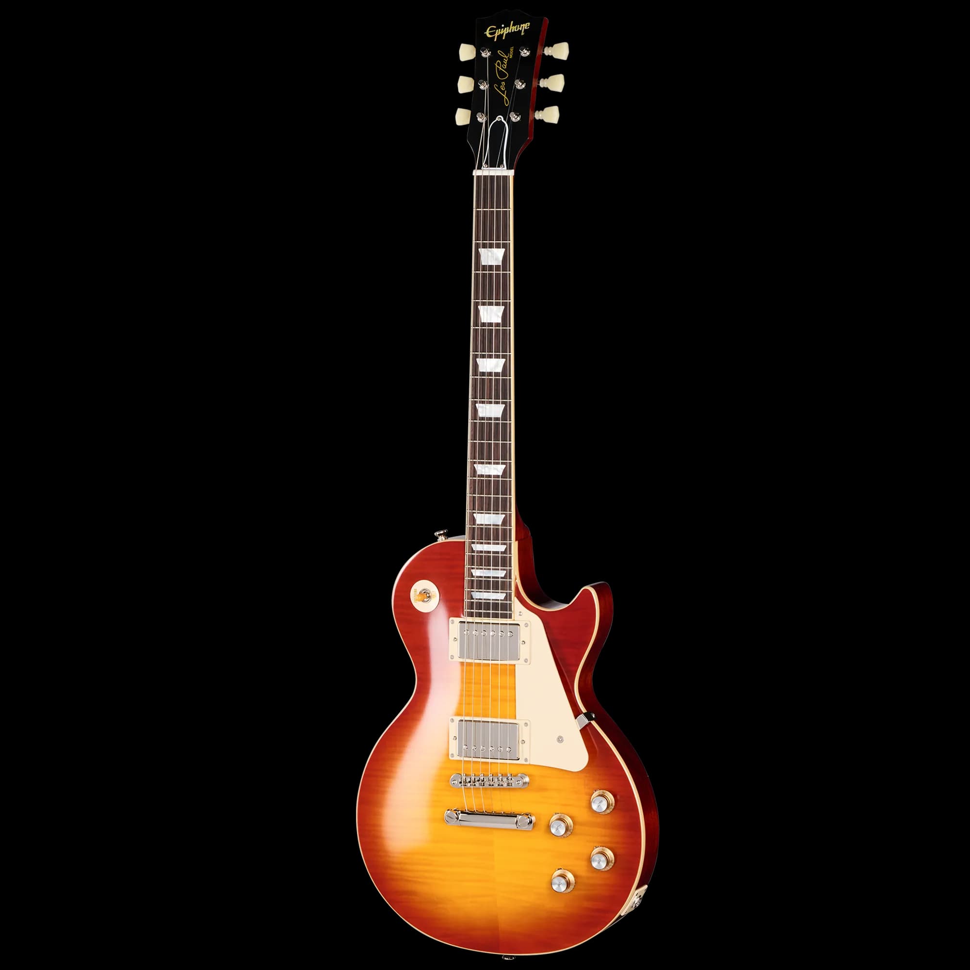 Epiphone IGC 1960 Les Paul Standard Reissue, Washed Cherry Sunburst — photo 3