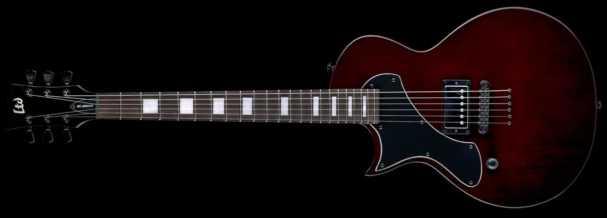 ESP EC-201FT Lh See Thru Black Cherry