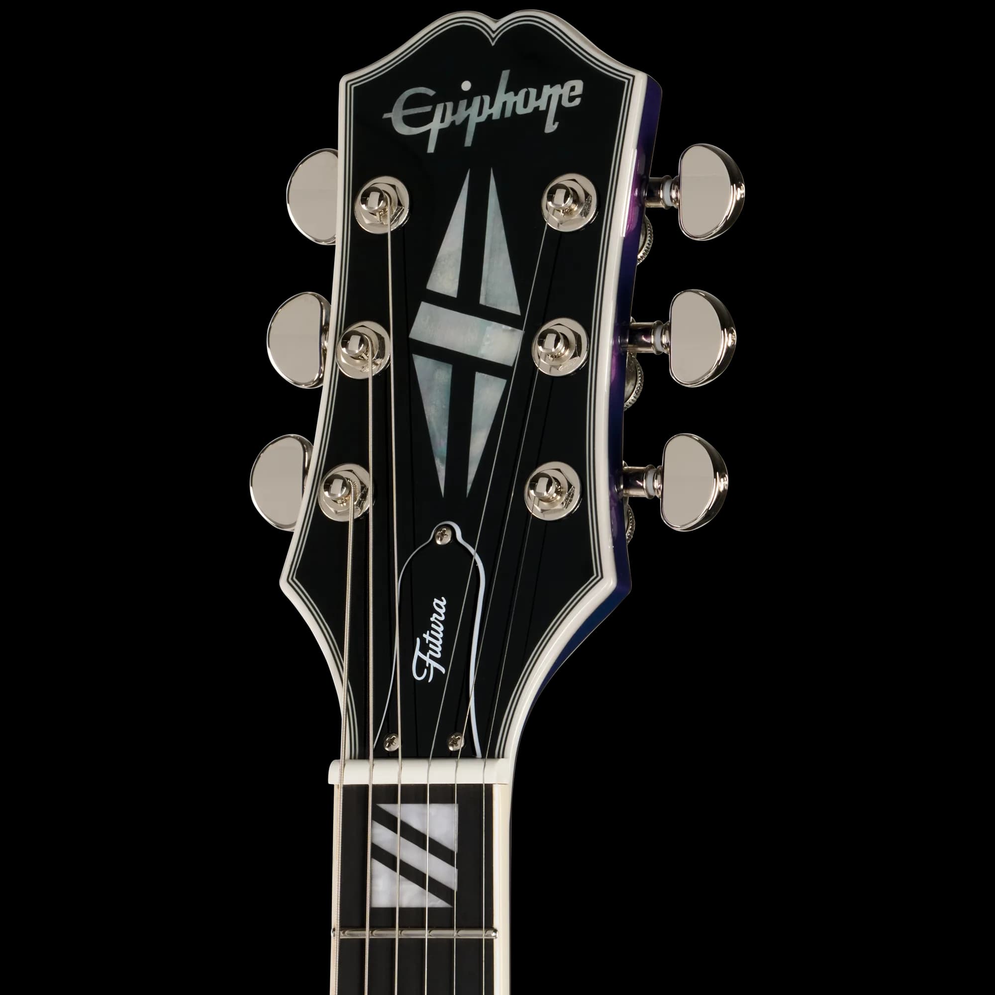 Epiphone Futura Les Paul Custom, Twilight Shift — photo 4