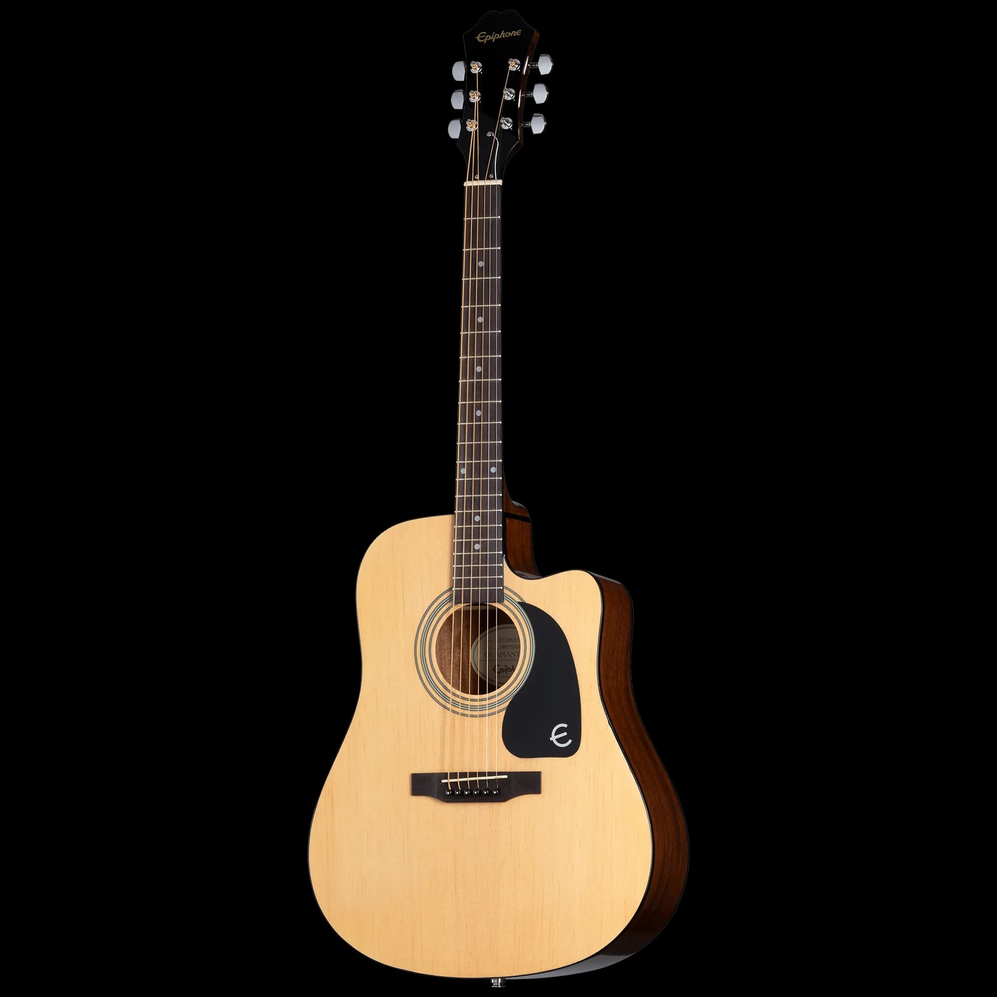 Epiphone FT-100CE, Natural — photo 3