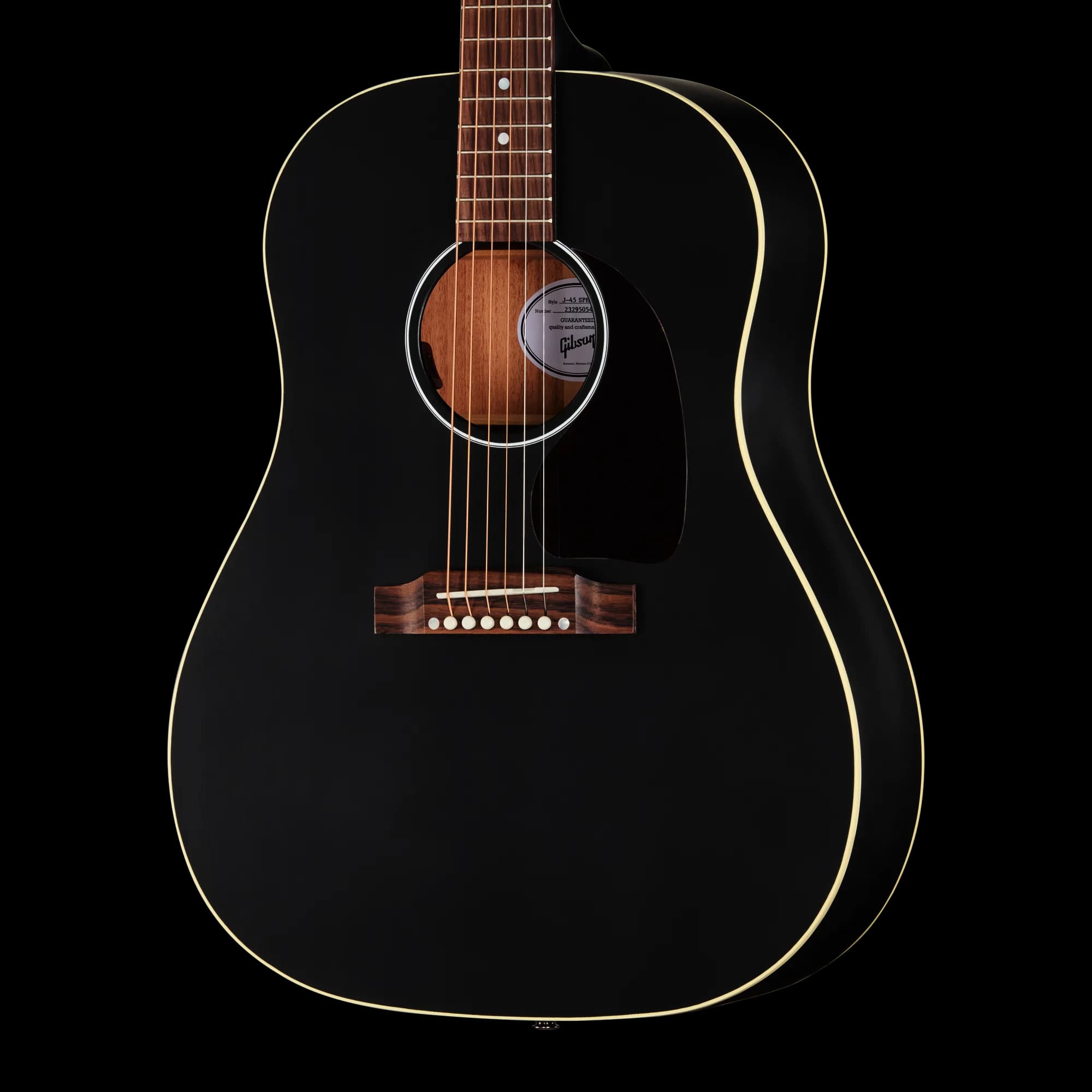 Gibson J-45 Special, Satin Ebony