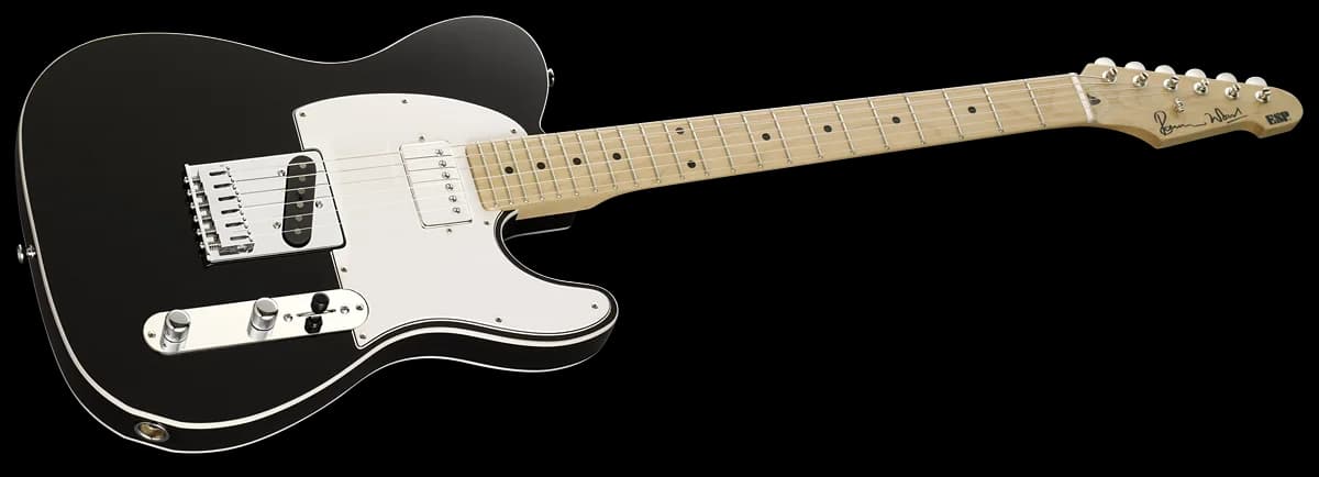 ESP Ron Wood Black — photo 2