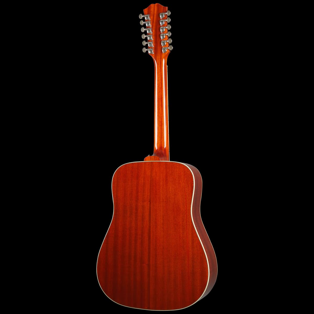 Epiphone Hummingbird 12-String, Aged Cherry Sunburst Gloss — photo 4