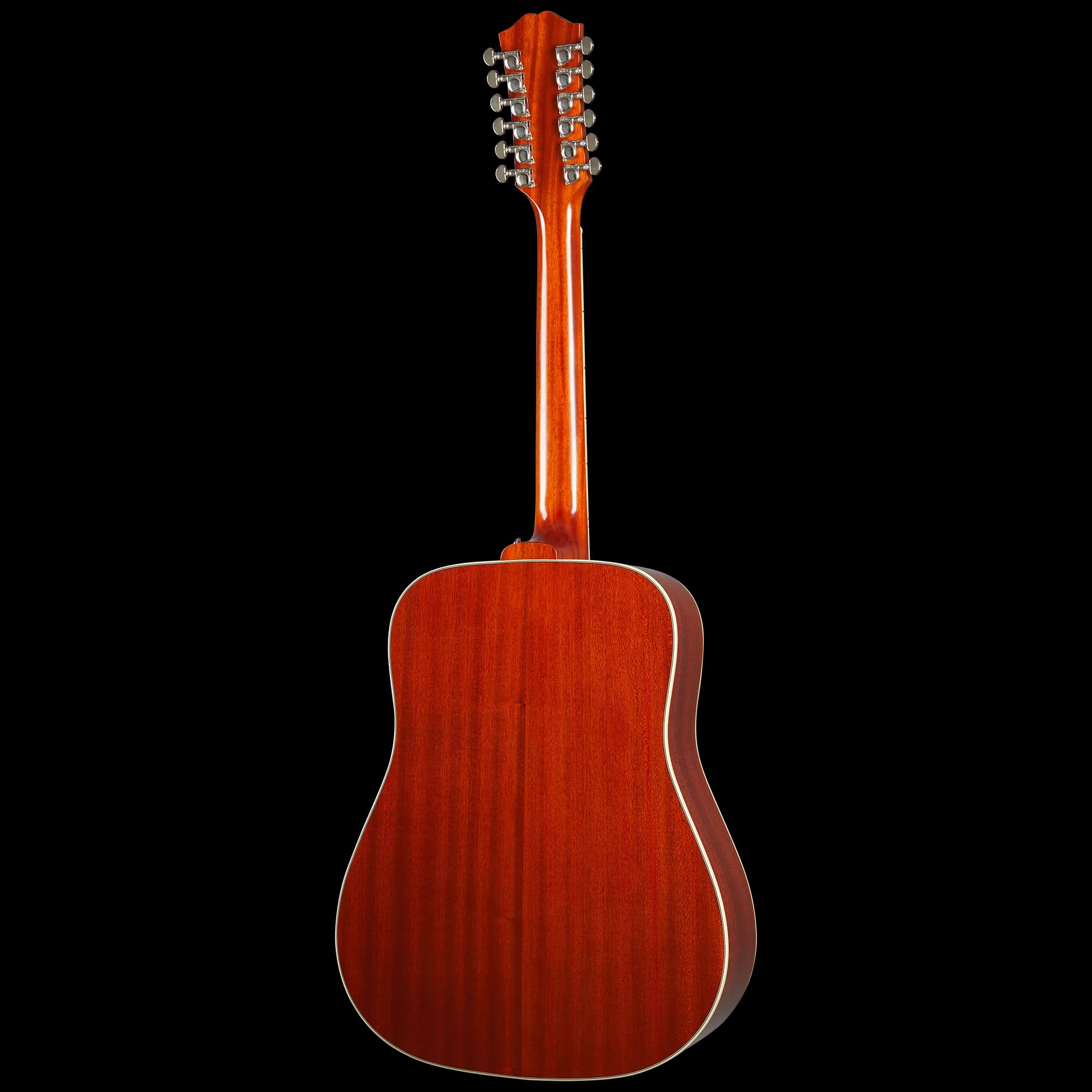 Epiphone Hummingbird 12-String, Aged Cherry Sunburst Gloss — photo 4