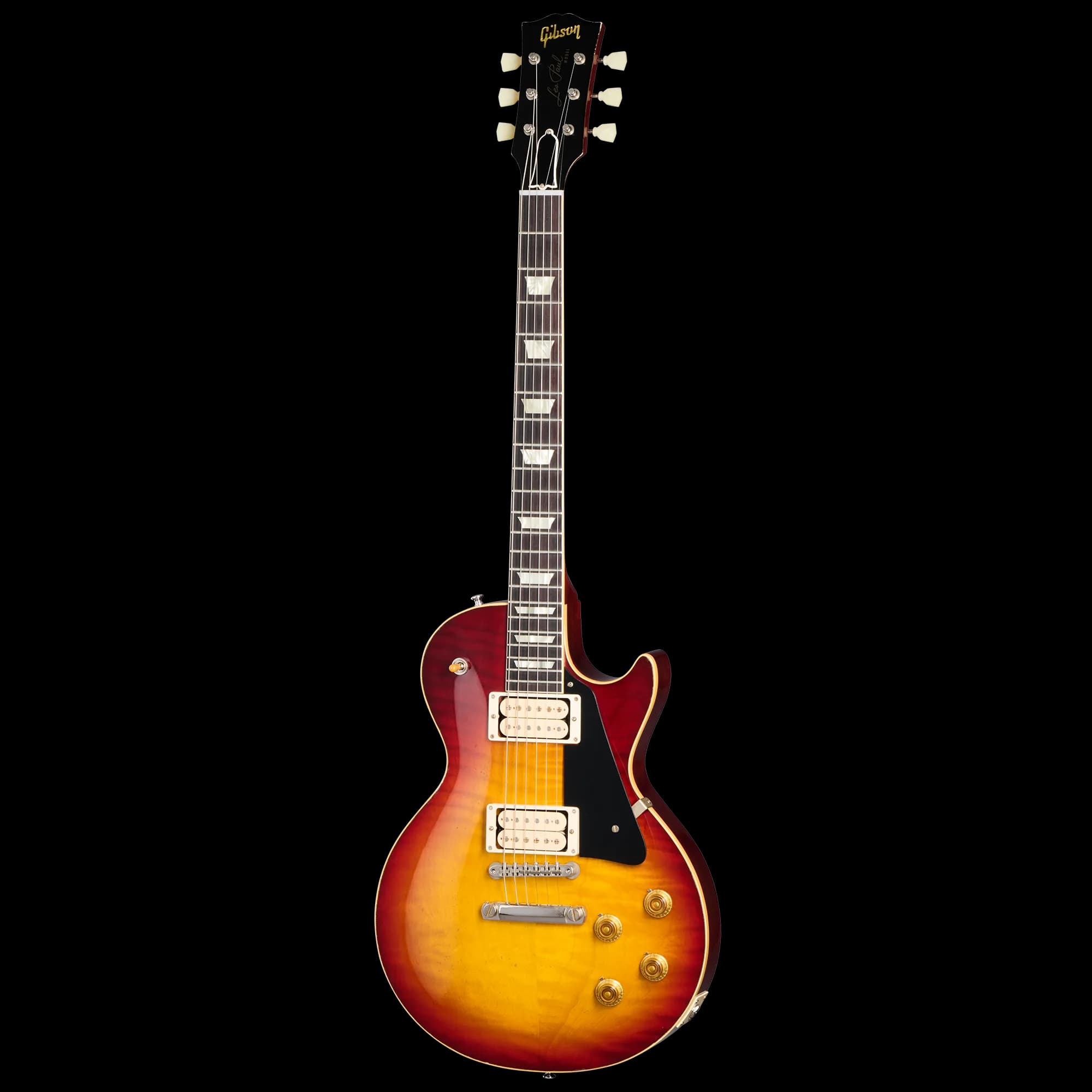 Gibson Jeff Beck “YardBurst” 1959 Les Paul Standard, Dark Cherry Sunburst — photo 3