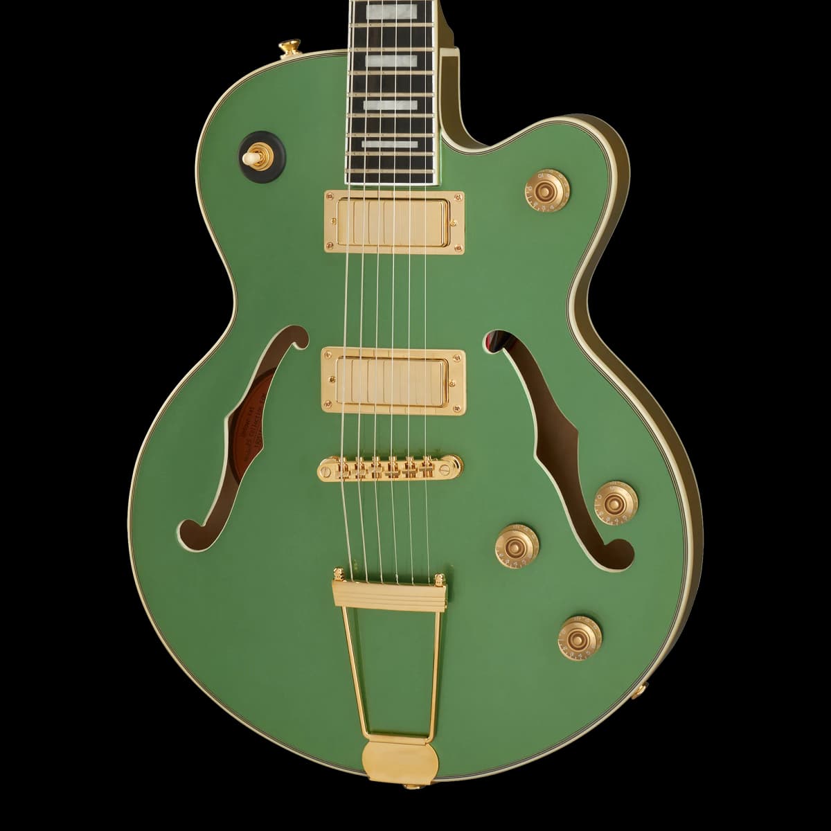 Epiphone Uptown Kat ES, Emerald Green Metallic