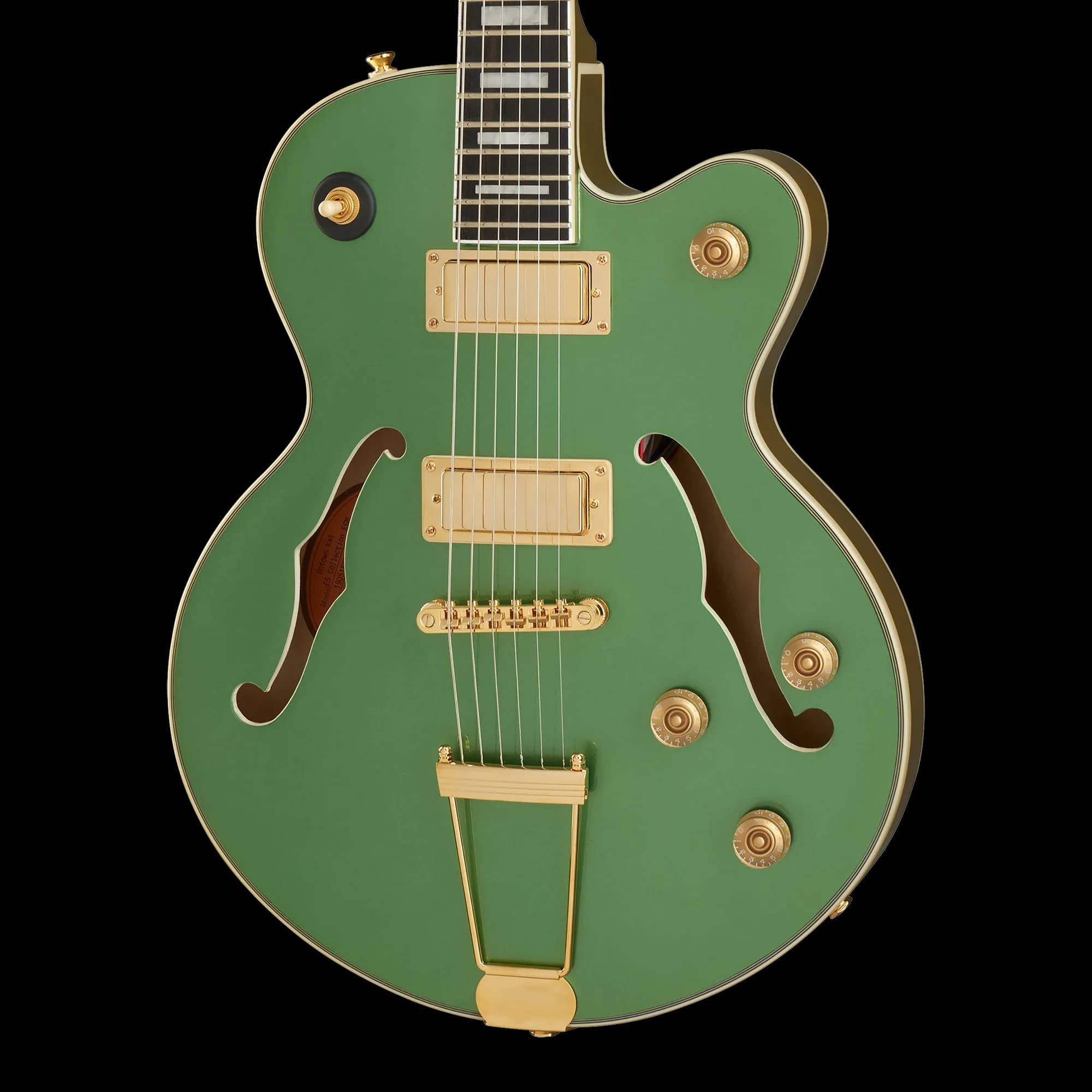 Epiphone Uptown Kat ES, Emerald Green Metallic